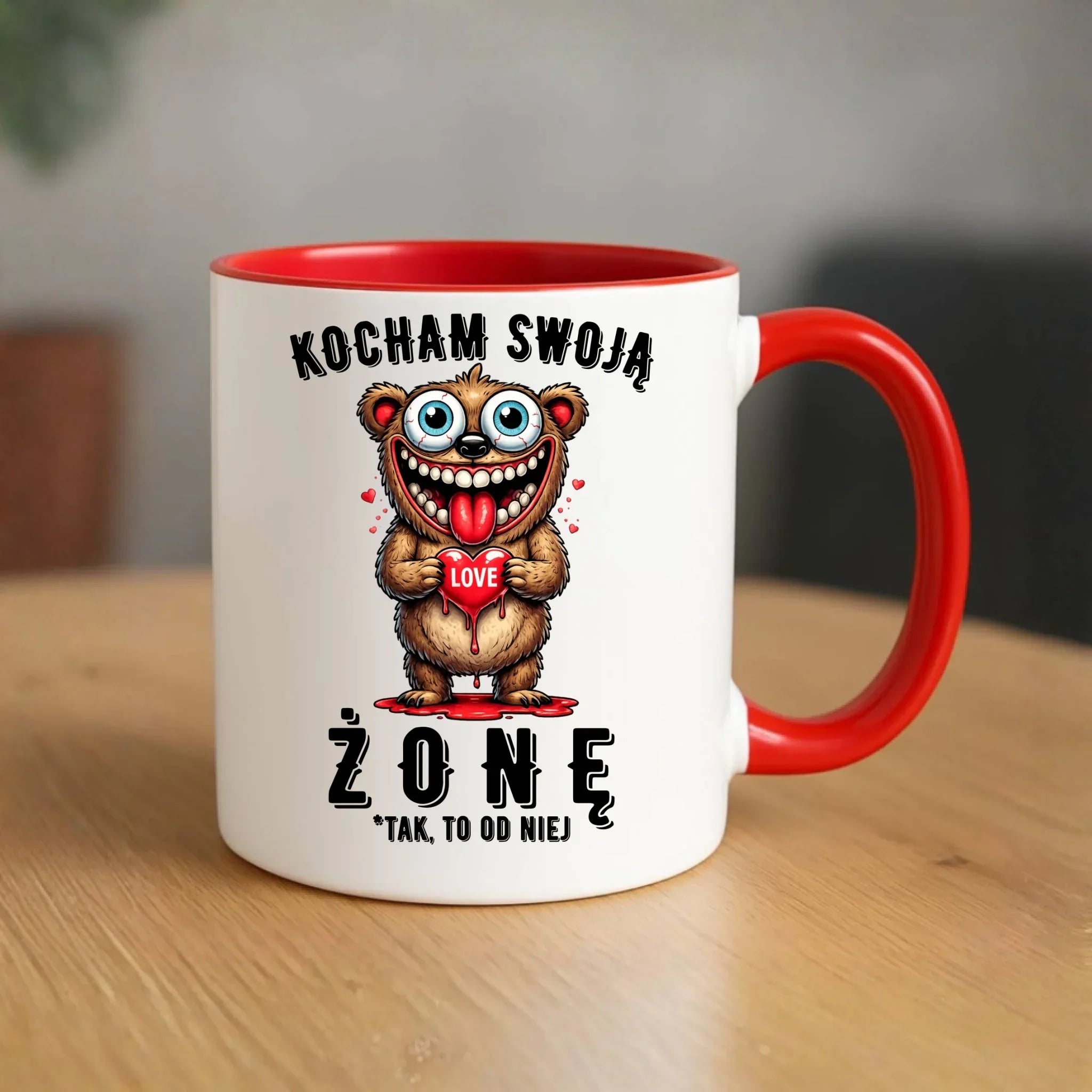 Kubek dla męża - Kocham swoją żonę W23 - StoryCups.pl