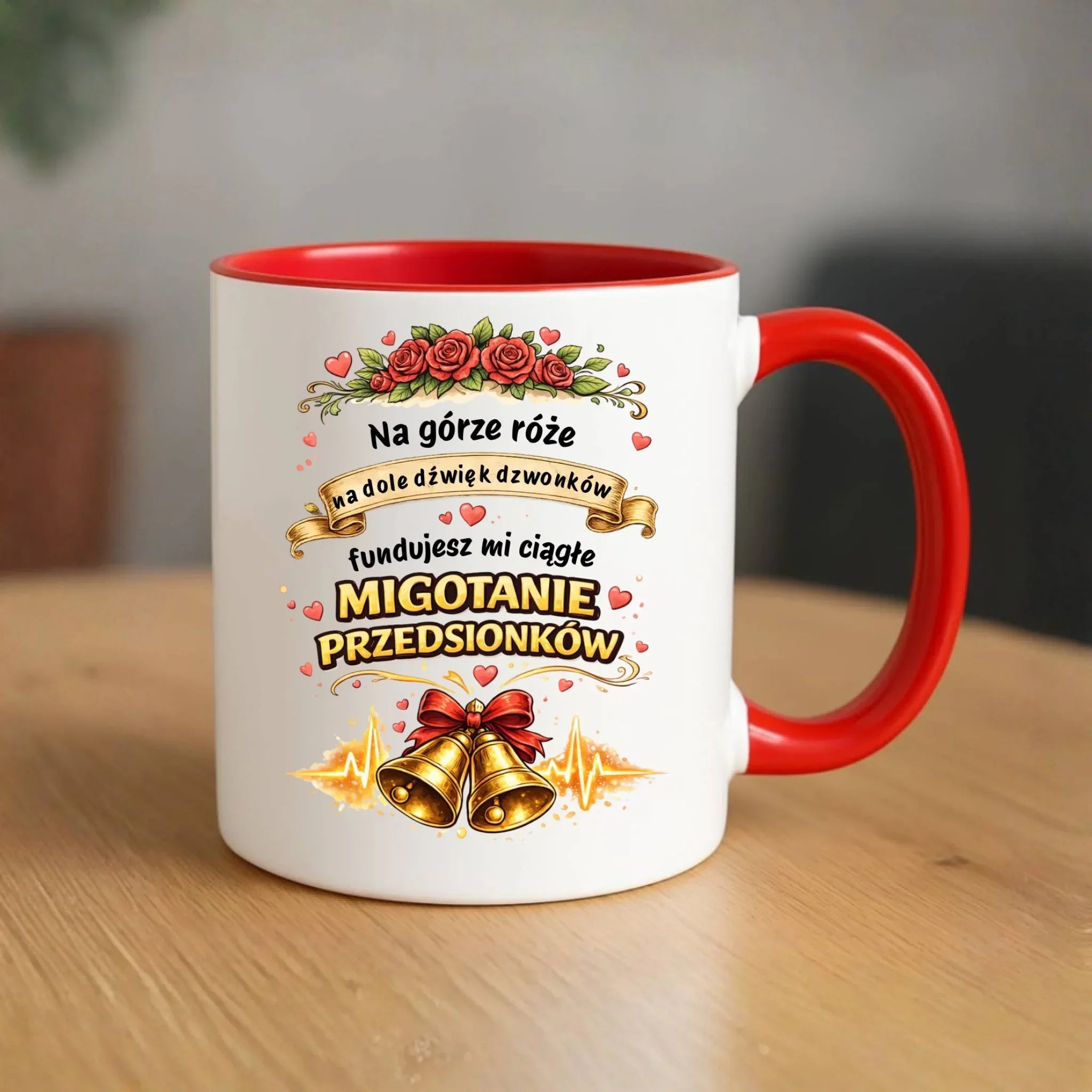 Kubek dla par - Fundujesz mi ciągłe migotanie przedsionków W71 - StoryCups.pl