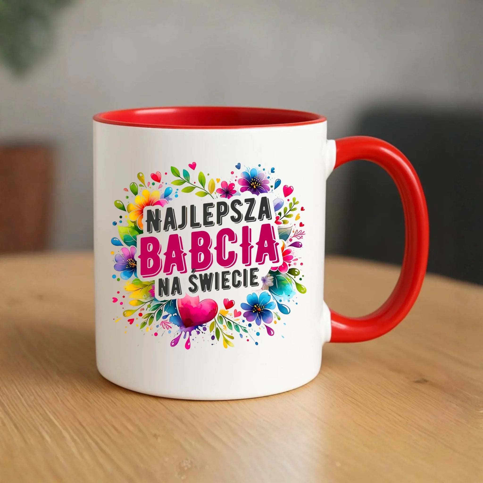 Kubek dla babci - Najlepsza Babcia na świecie B07 - StoryCups.pl
