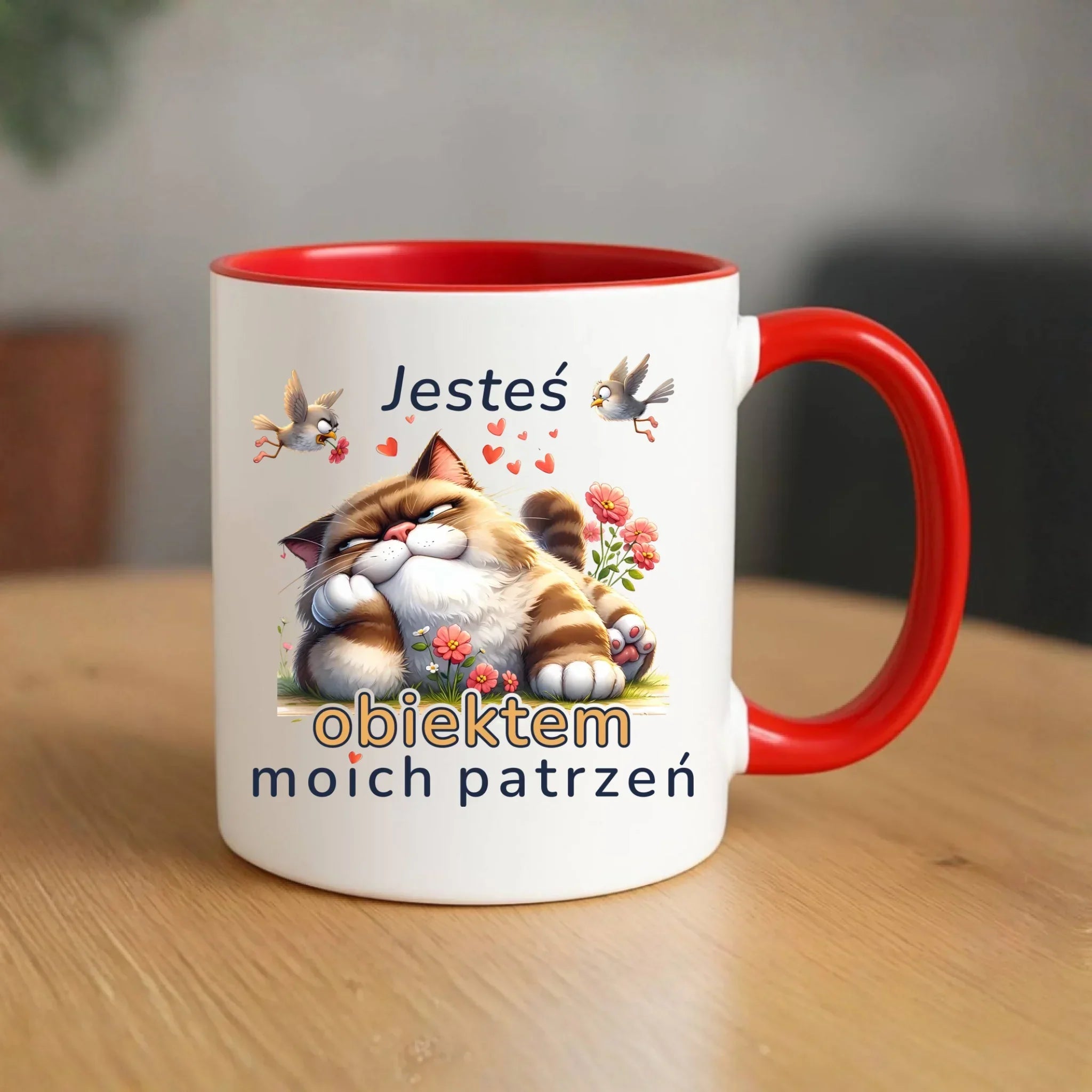Kubek dla par - Jesteś obiektem moich patrzeń W68 - StoryCups.pl