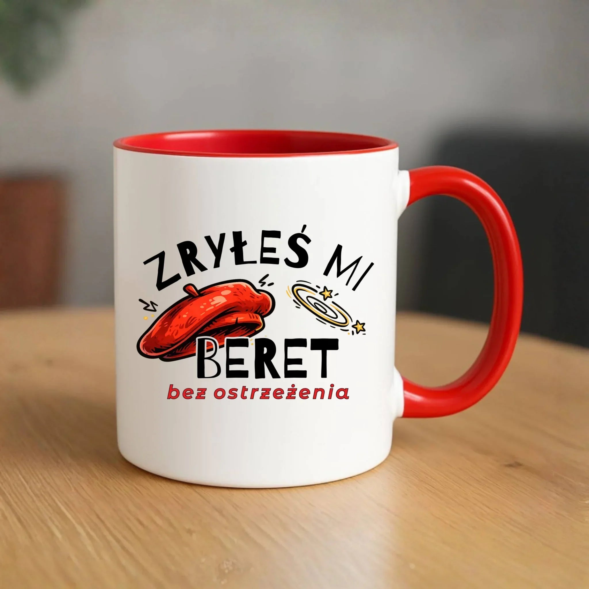 Kubek dla faceta - Zryłeś mi beret DCH34 - StoryCups.pl