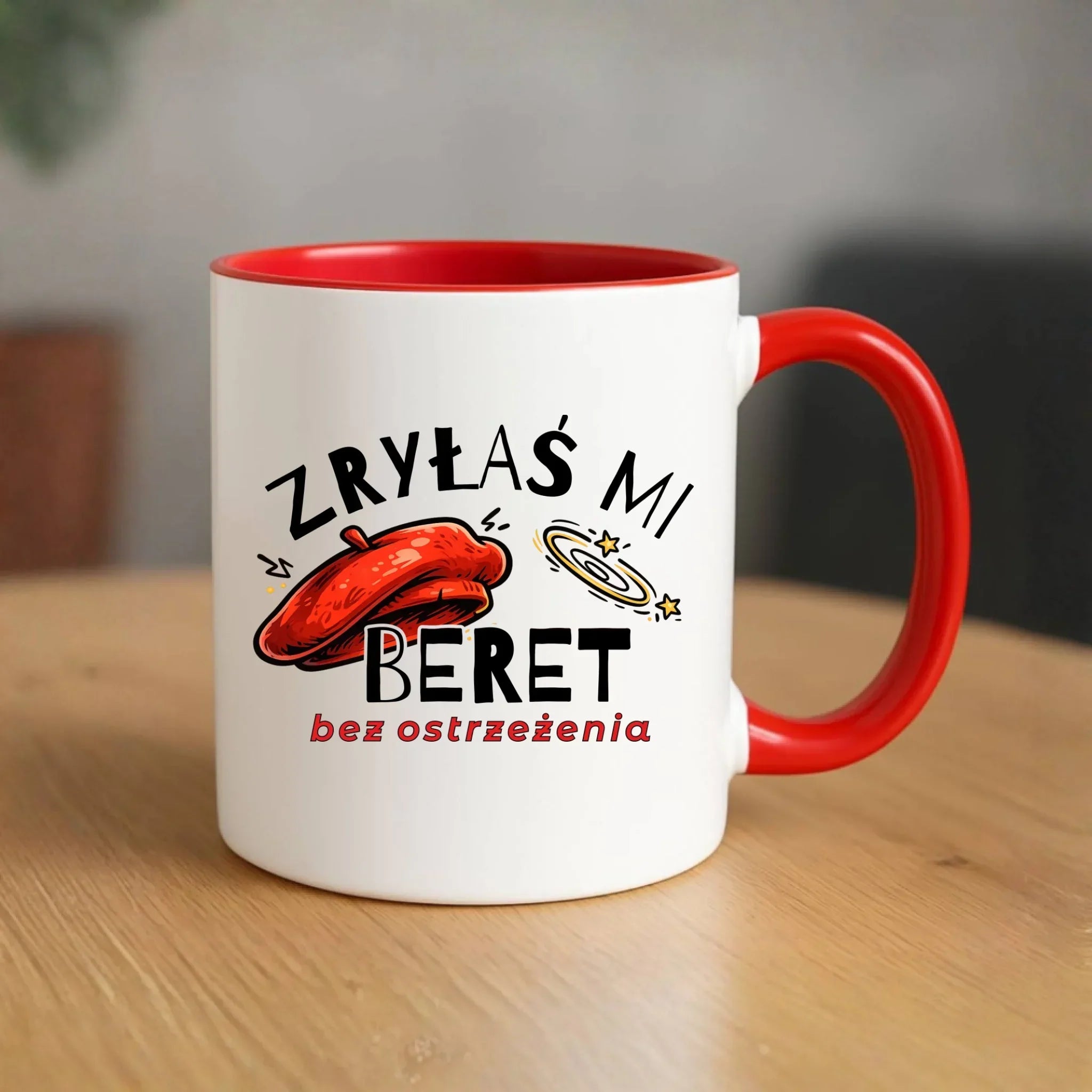 Kubek - Zryłaś mi beret DZ34 - StoryCups.pl