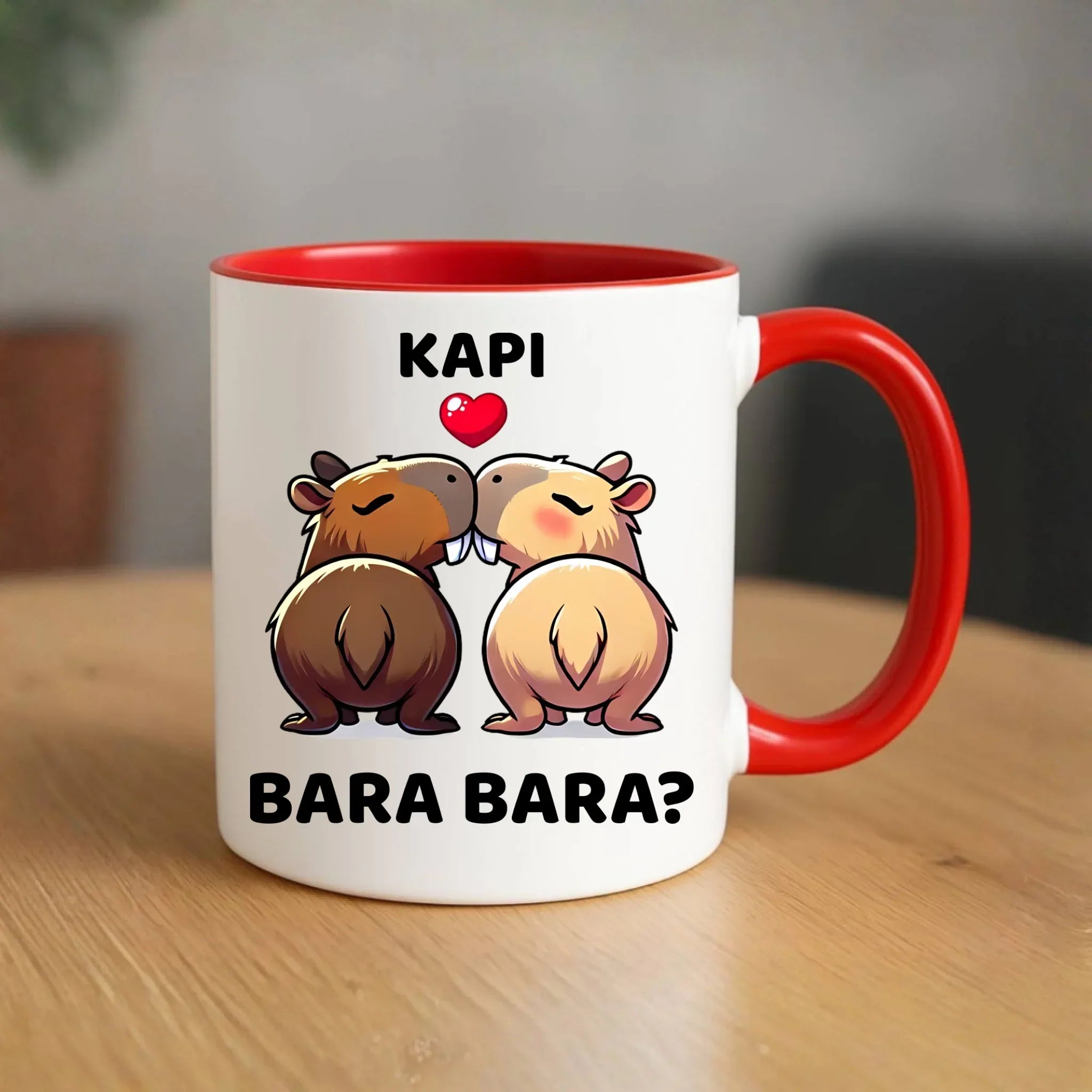 Kubek dla par - Kapibara bara bara W86 - StoryCups.pl