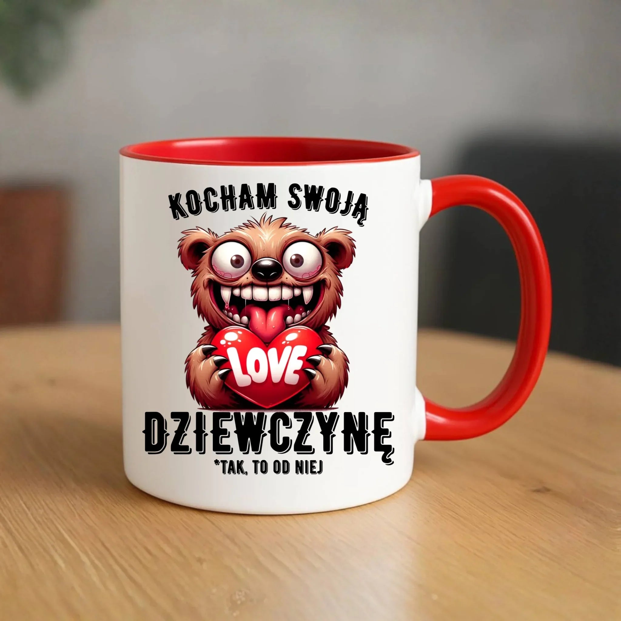 Kubek dla chłopaka - Kocham swoją dziewczynę W30 - StoryCups.pl