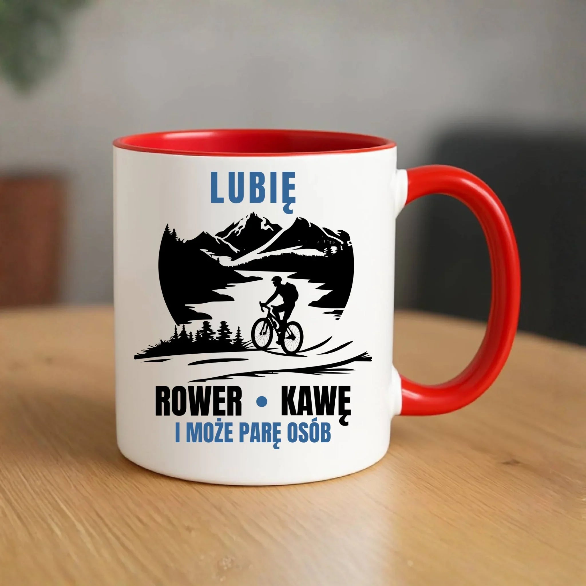 Kubek dla rowerzysty - Lubię rower kawę i może parę osób HR05 - StoryCups.pl