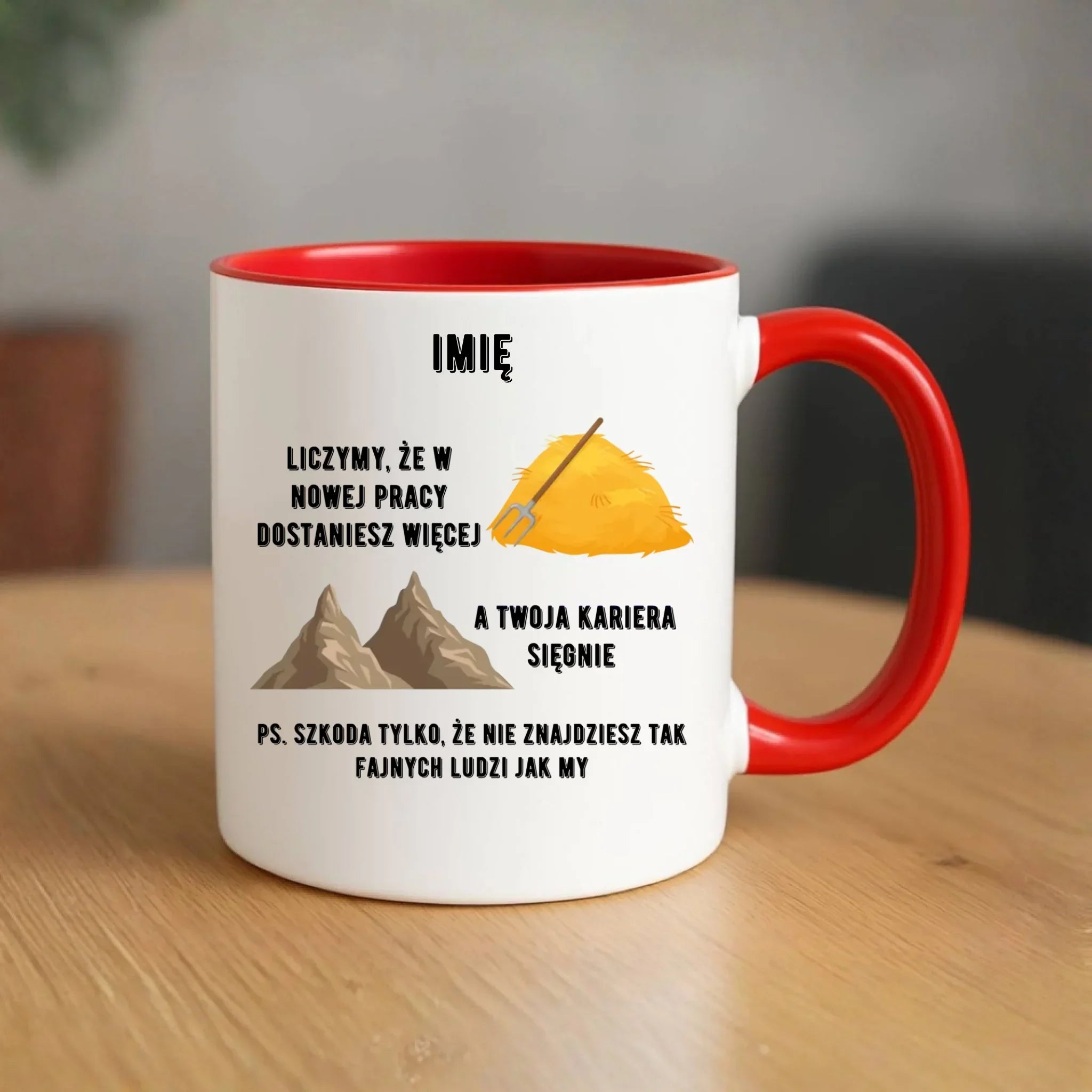Kubek na odejście z pracy - Nie znajdziesz tak fajnych ludzi jak my - personalizowany OP04 - StoryCups.pl