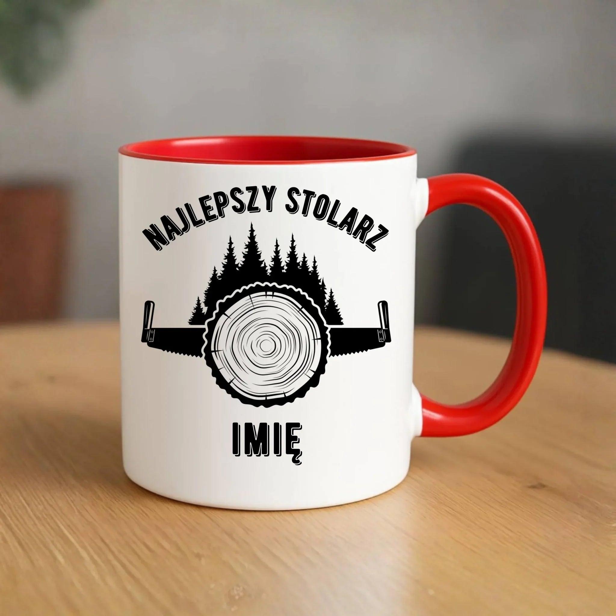 Kubek dla stolarza - Najlepszy stolarz - personalizowany ZS01 - StoryCups.pl