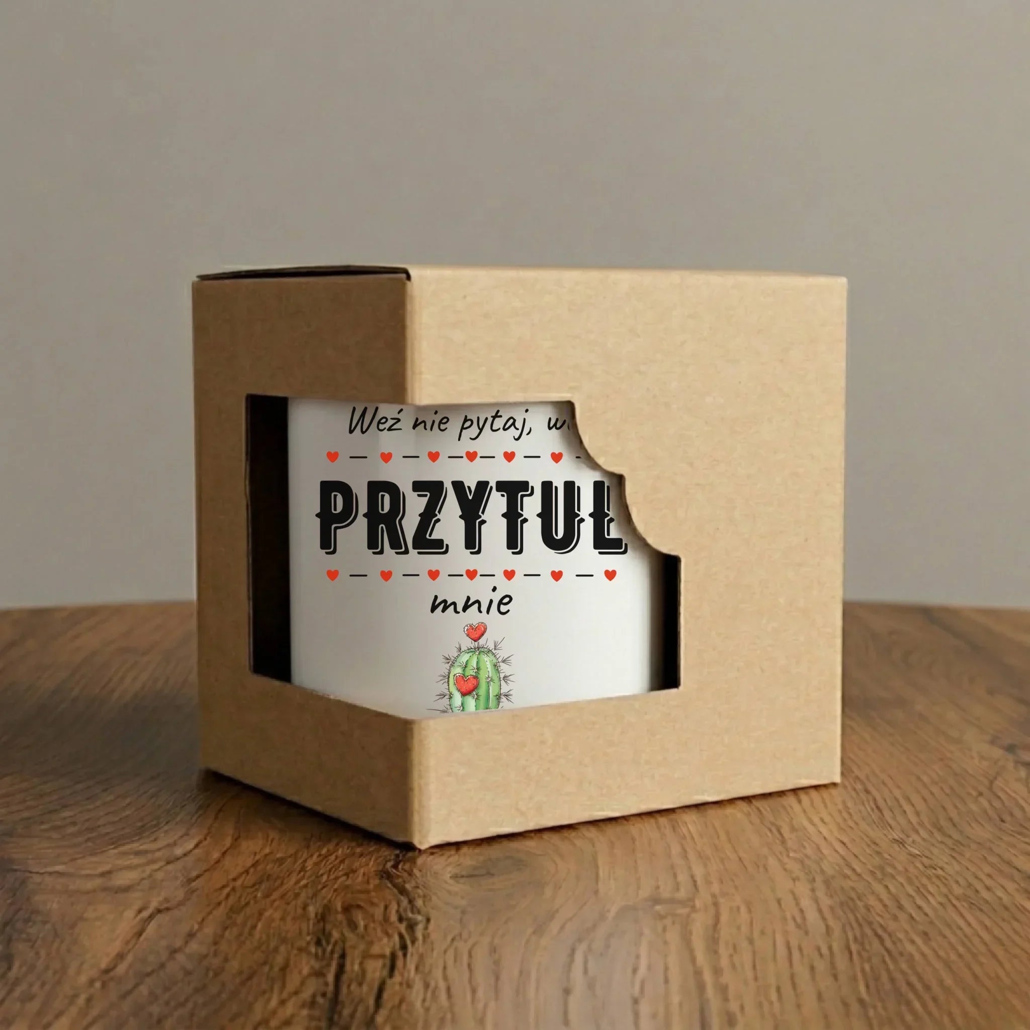 Kubek dla par - Weź nie pytaj, weź przytul mnie W49 - StoryCups.pl