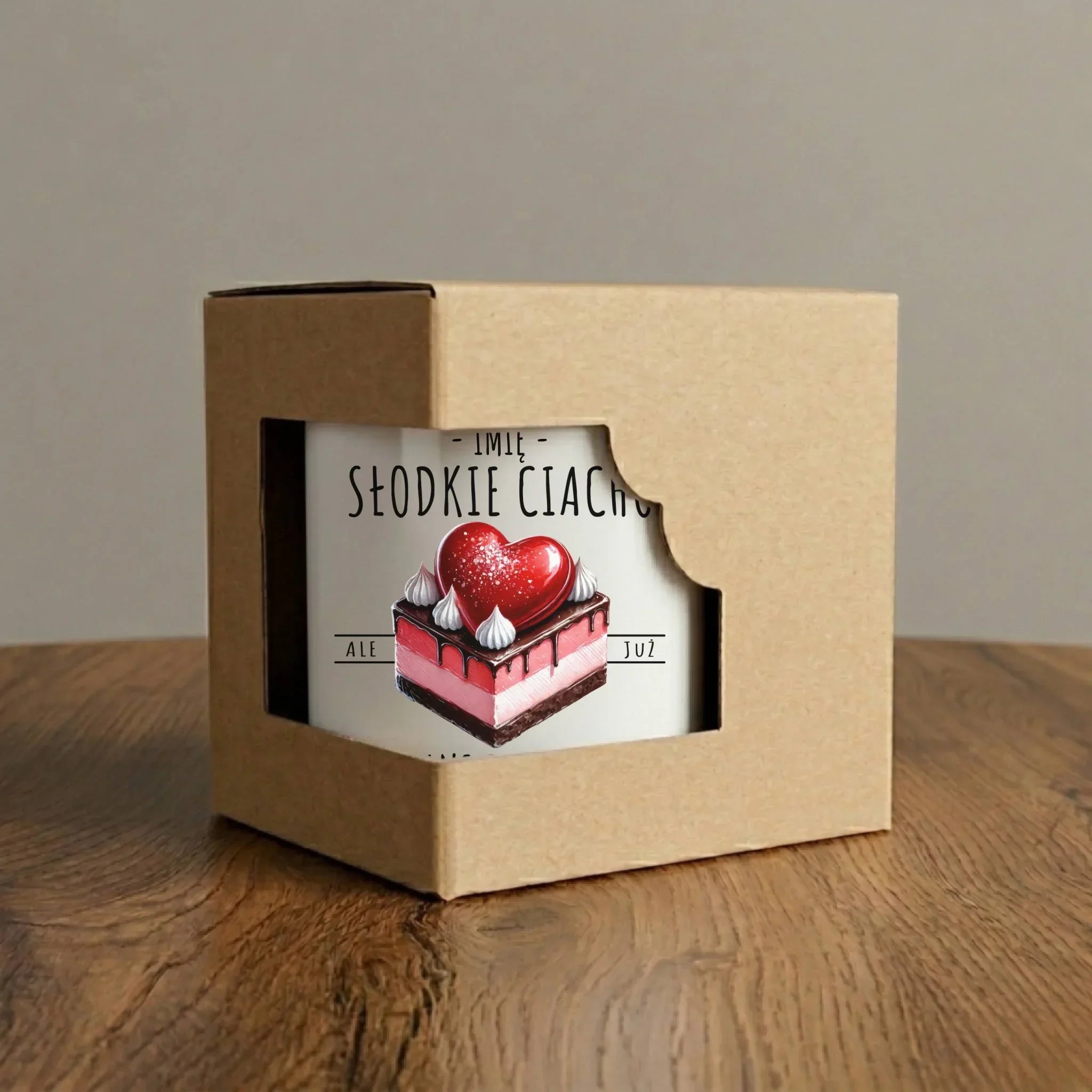 Kubek - Słodkie ciacho polizane i zaklepane - personalizowany W36 - StoryCups.pl