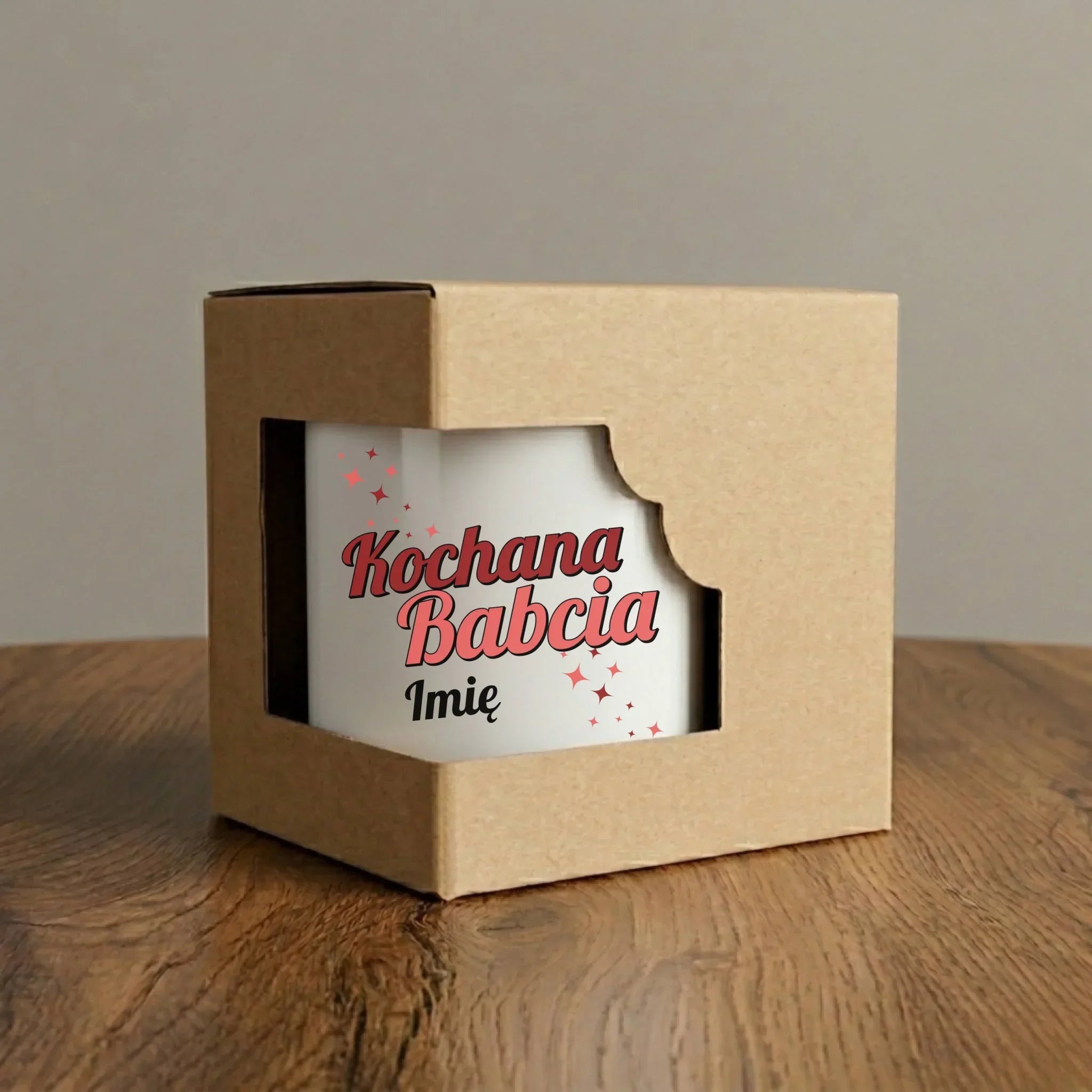 Kubek dla babci - Kochana Babcia - personalizowany B05 - StoryCups.pl