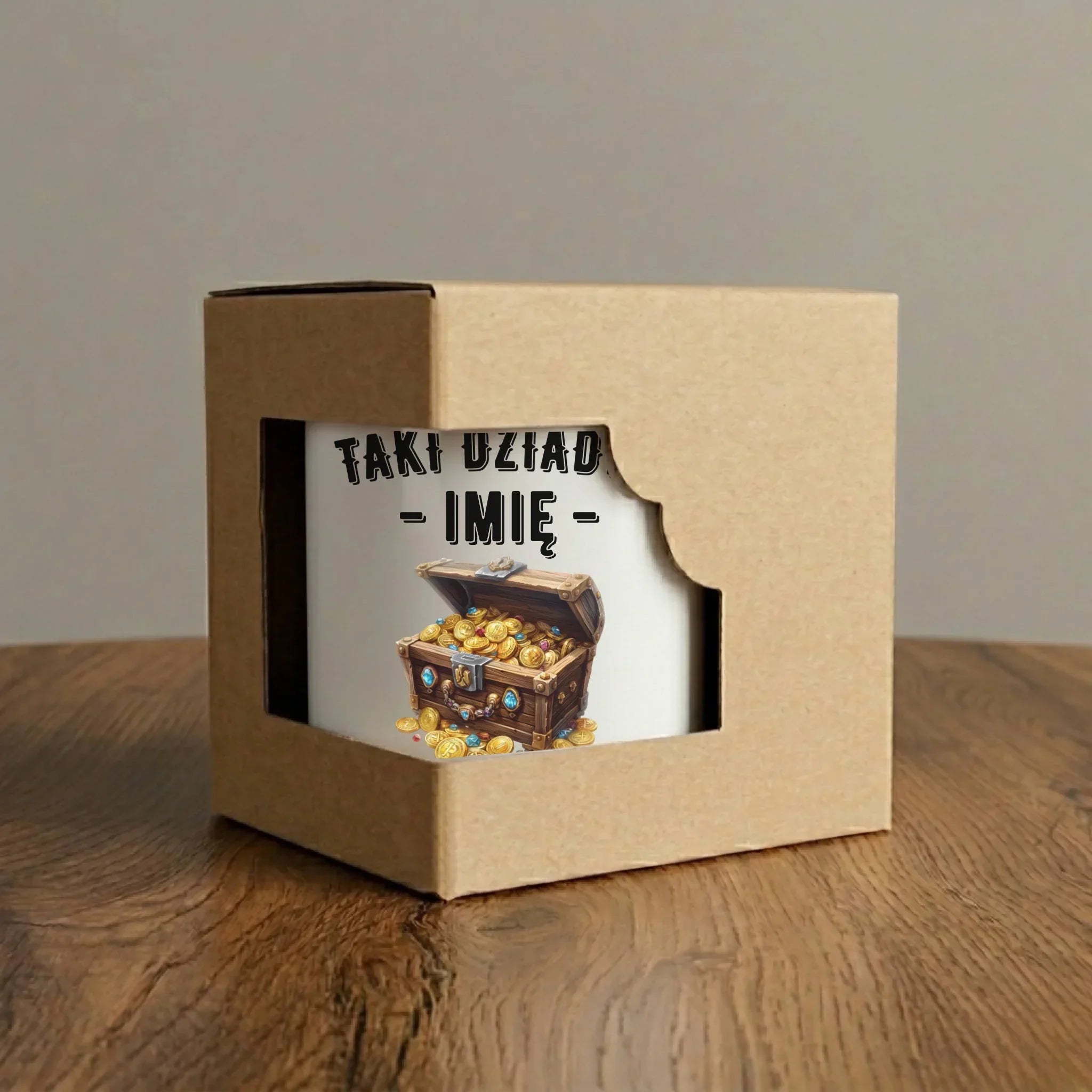 Kubek dla dziadka - Taki dziadek to skarb - personalizowany D19 - StoryCups.pl