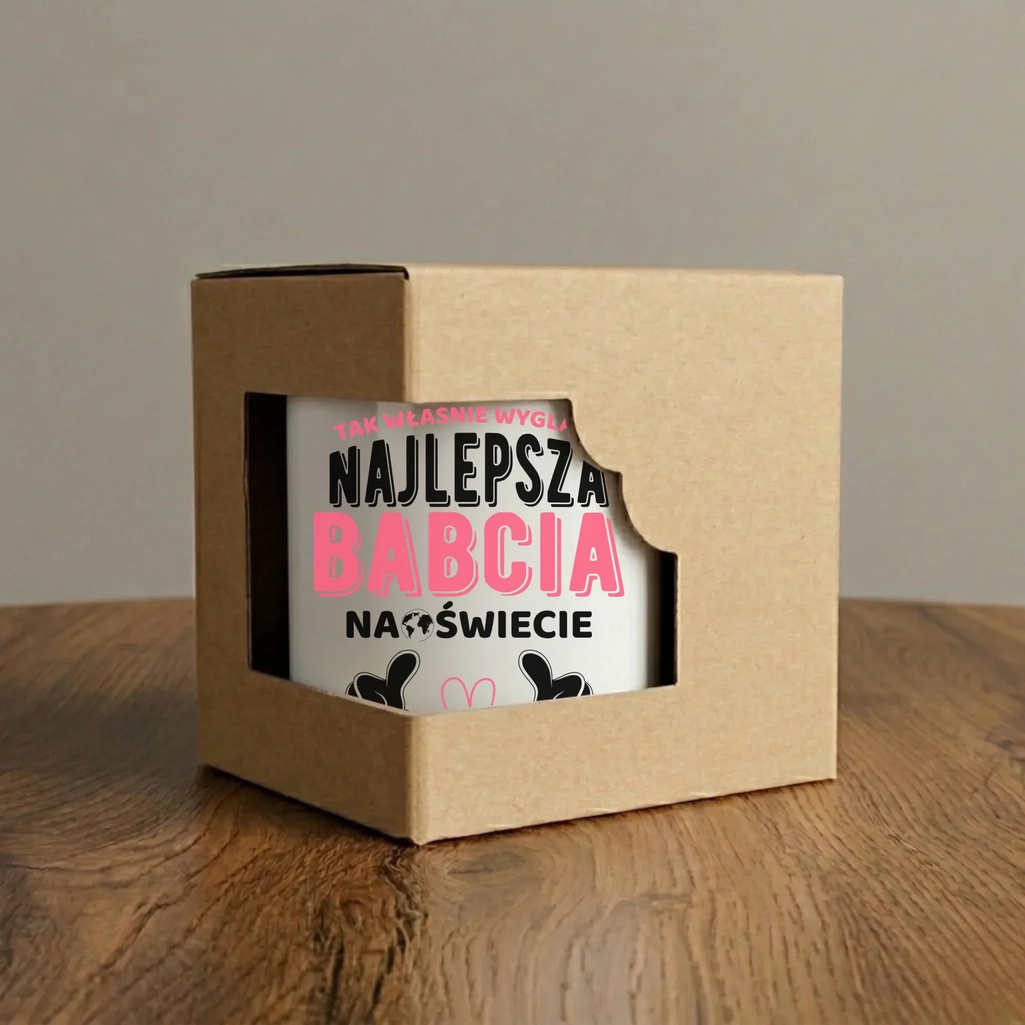 Kubek dla babci - Tak wygląda najlepsza babcia na świecie B24 - StoryCups.pl