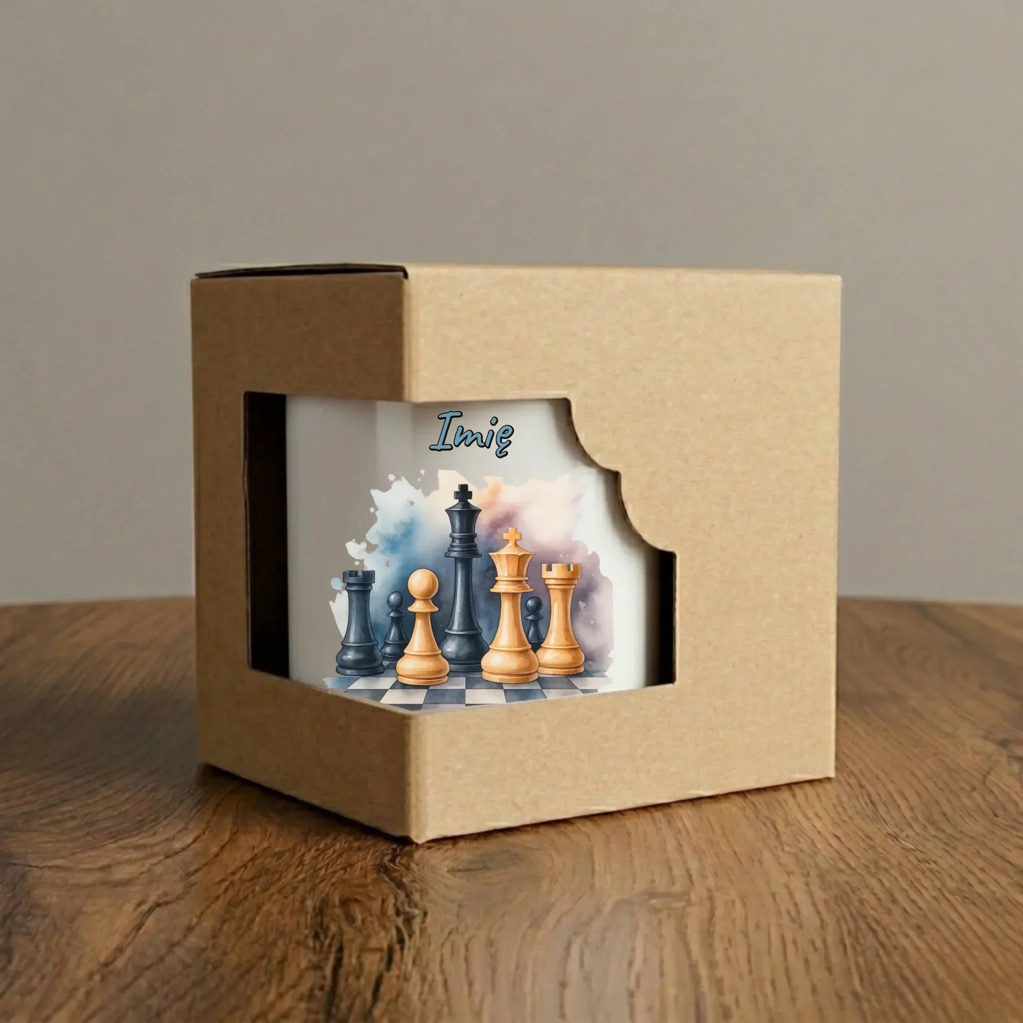 Kubek dla szachisty - Super szachista - personalizowany HSZ12 - StoryCups.pl