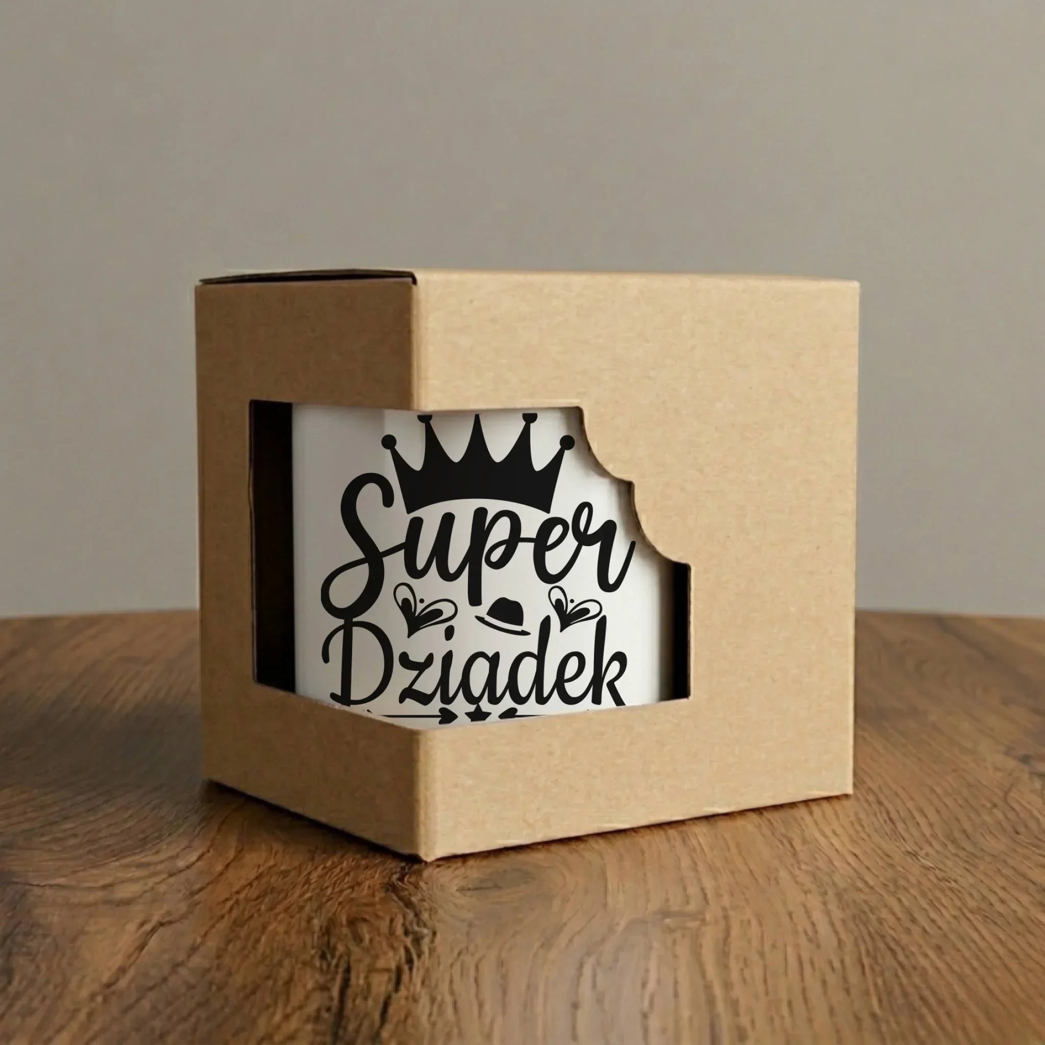 Kubek dla dziadka - Super Dziadek - personalizowany D03 - StoryCups.pl