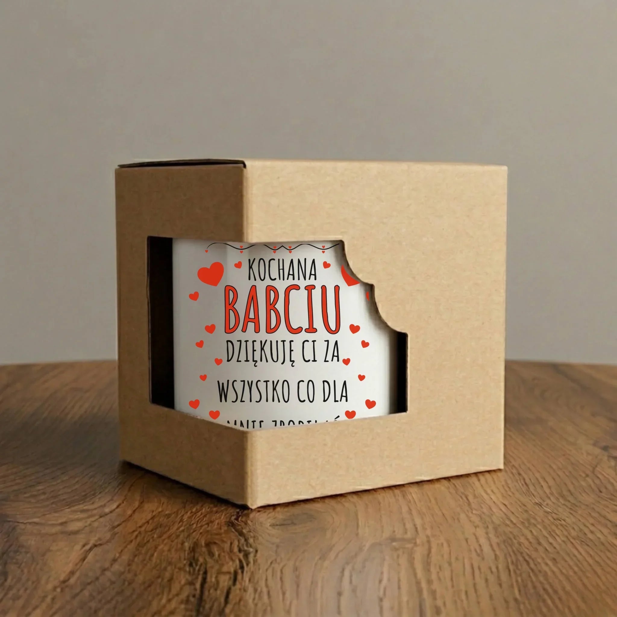 Kubek dla babci - Kochana Babciu dziękuję Ci B21 - StoryCups.pl
