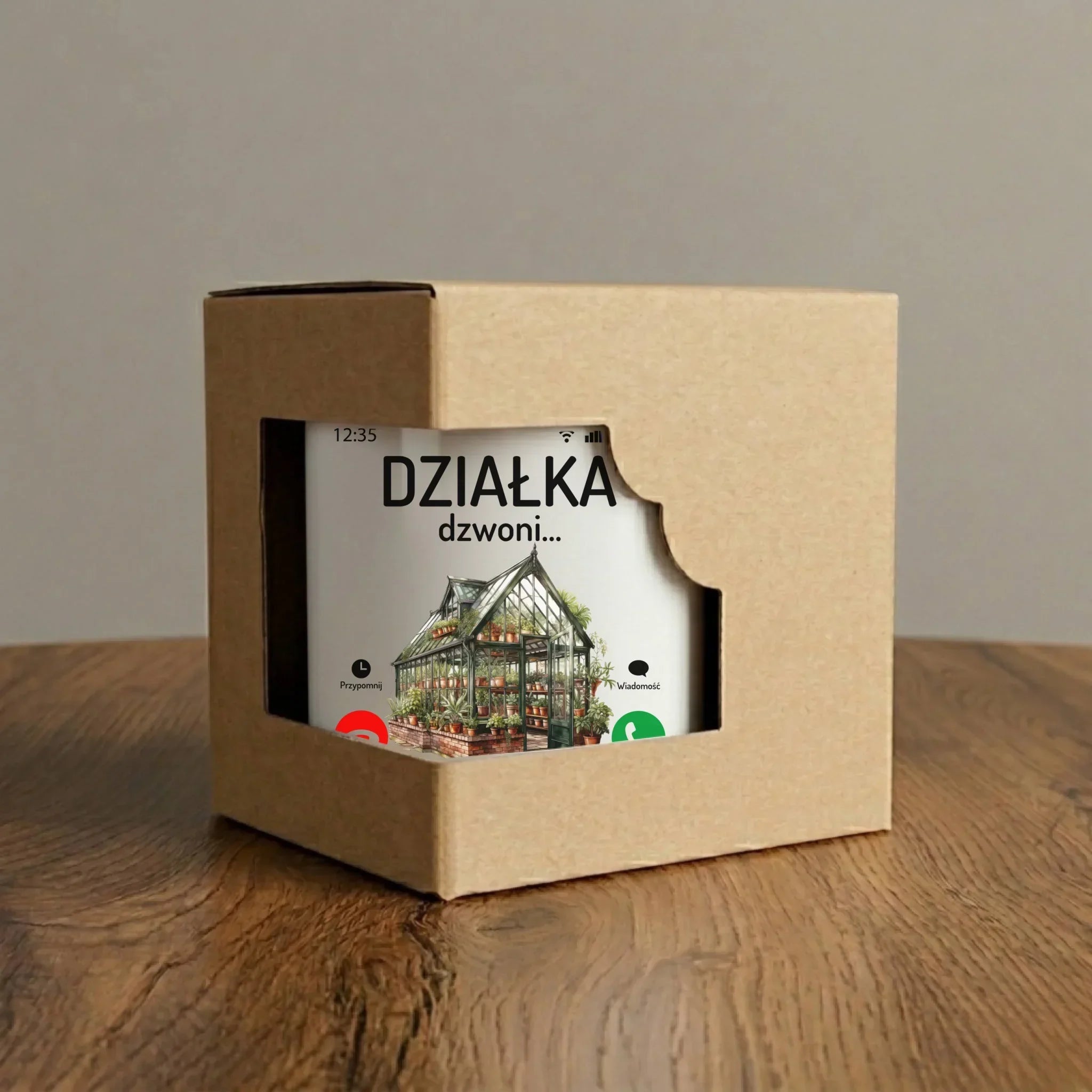 Kubek dla babci - Działka dzwoni muszę iść B41 - StoryCups.pl