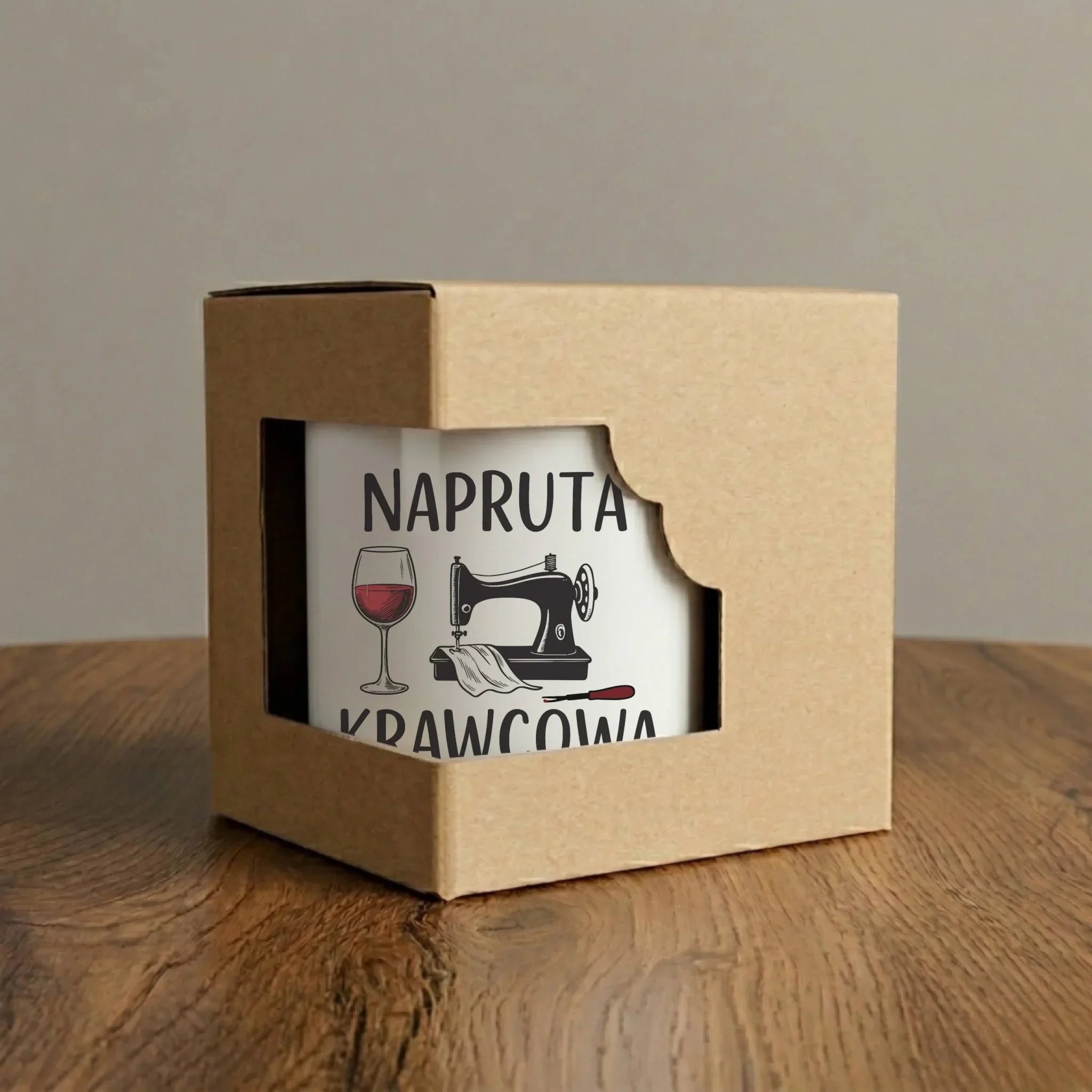 Kubek szyciowy dla krawcowej – Napruta krawcowa HS25 - StoryCups.pl