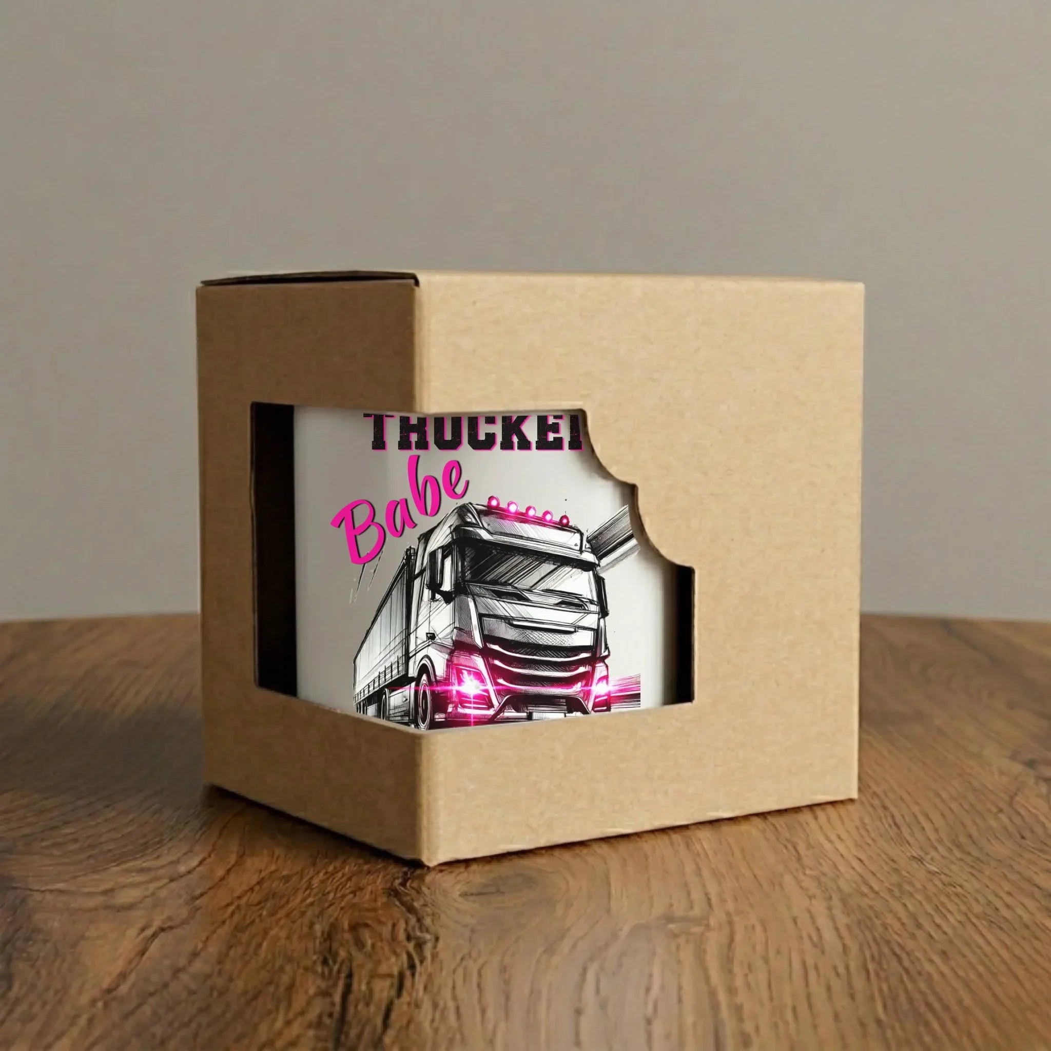 Kubek - kierowca ciężarówki - Trucker Babe ZKT13 - StoryCups.pl