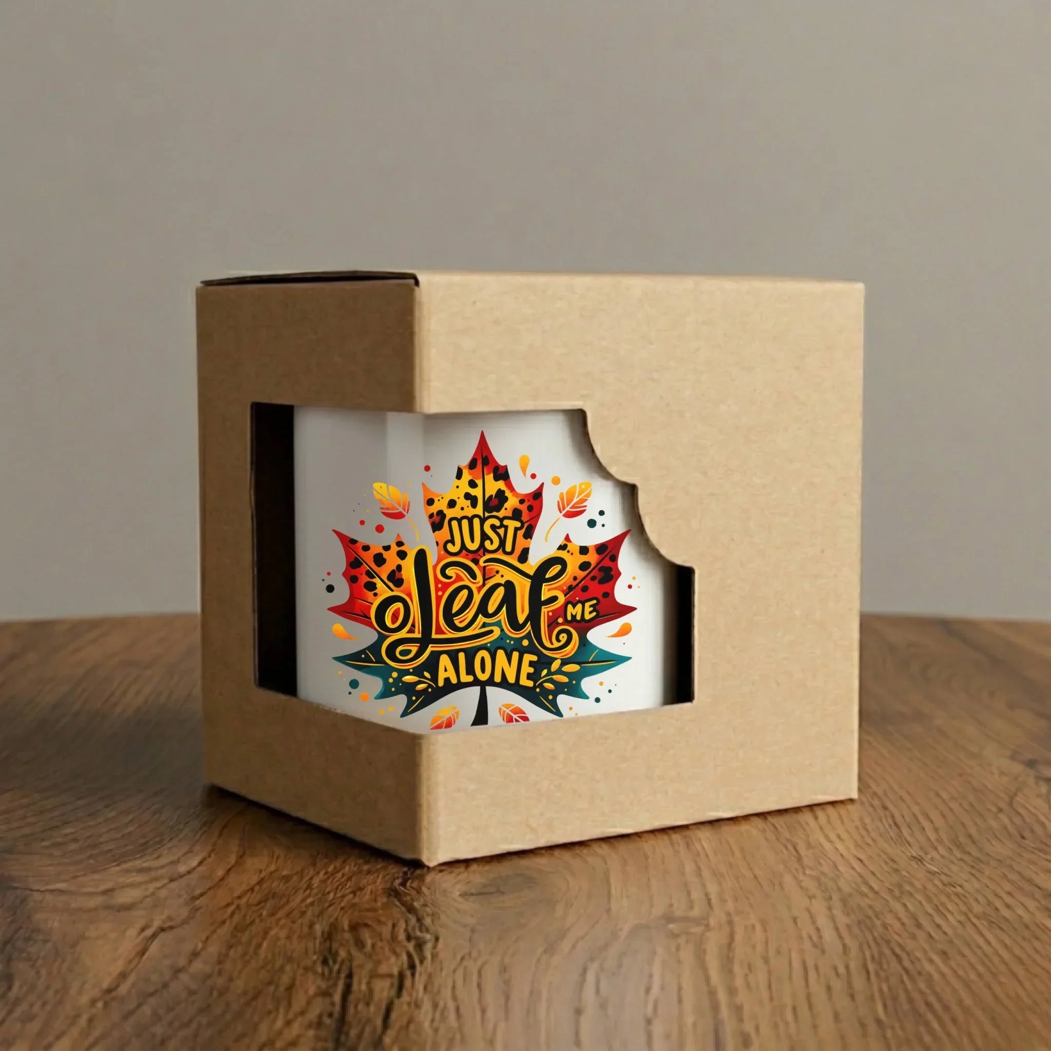 Kubek jesienny - Just leaf me alone JS22 - StoryCups.pl