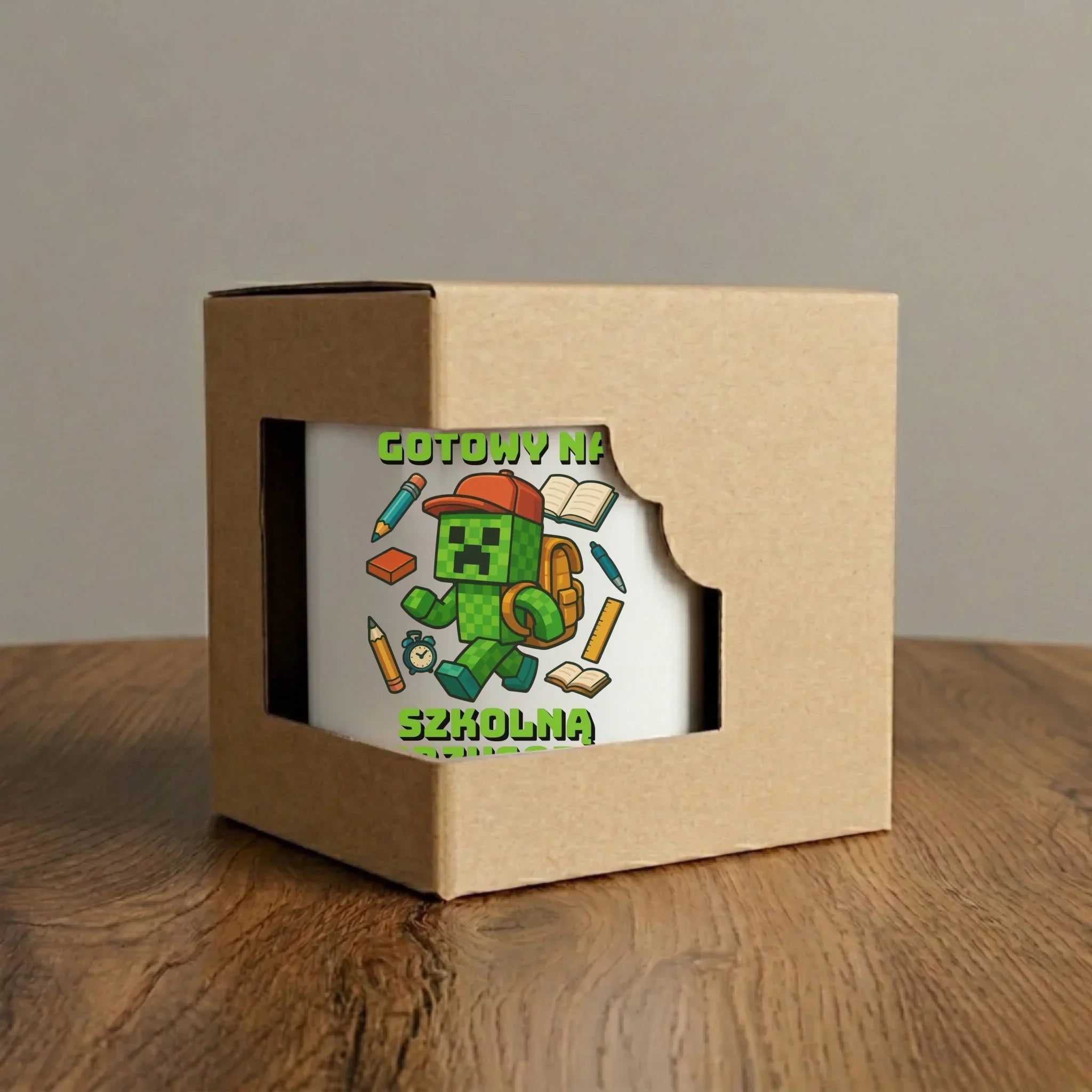 Kubek szkoła - Gotowy na szkołę - gamer do szkoły - SZ13 - StoryCups.pl