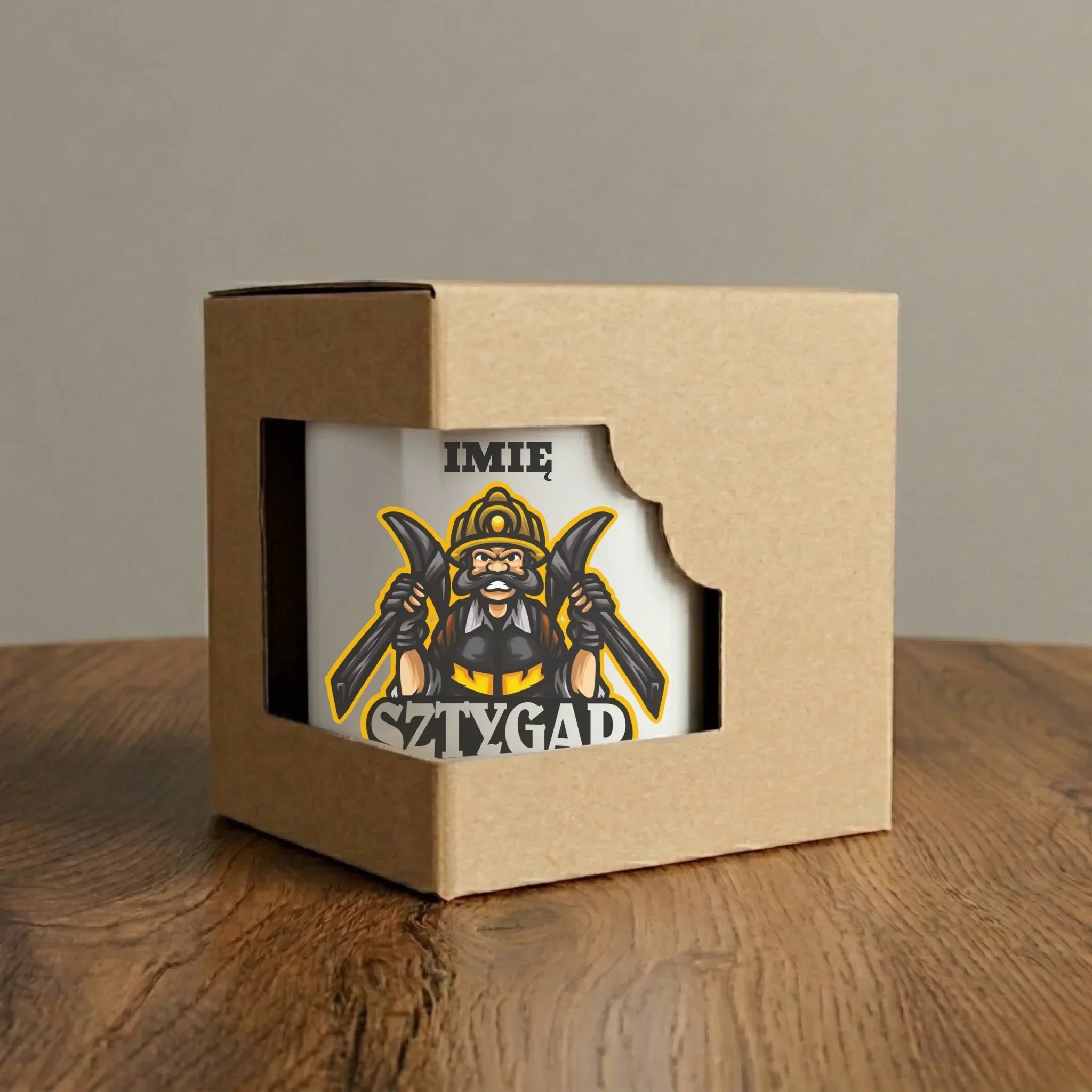 Kubek - prezent dla górnika - Sztygar - personalizowany G15 - StoryCups.pl
