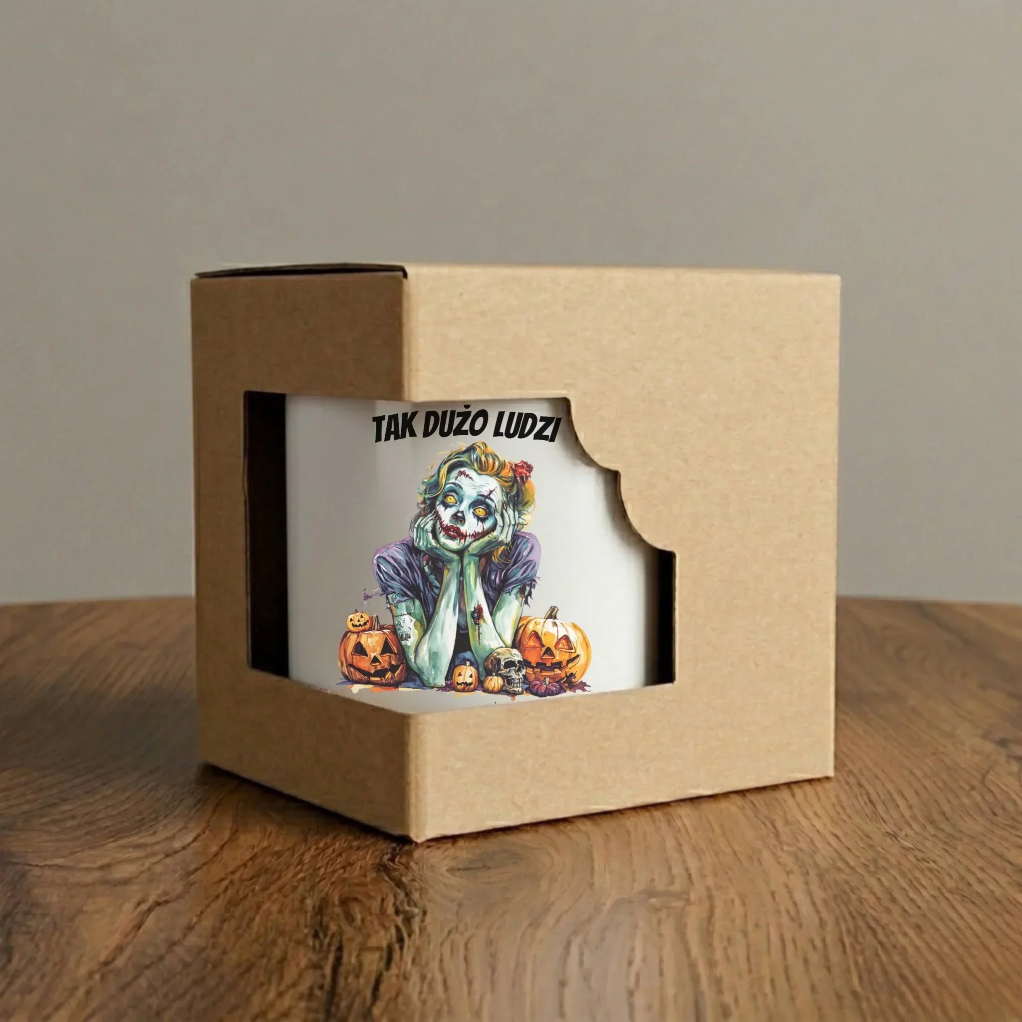 Kubek na Halloween - Zombie - Tak mało mózgów HL31 - StoryCups.pl