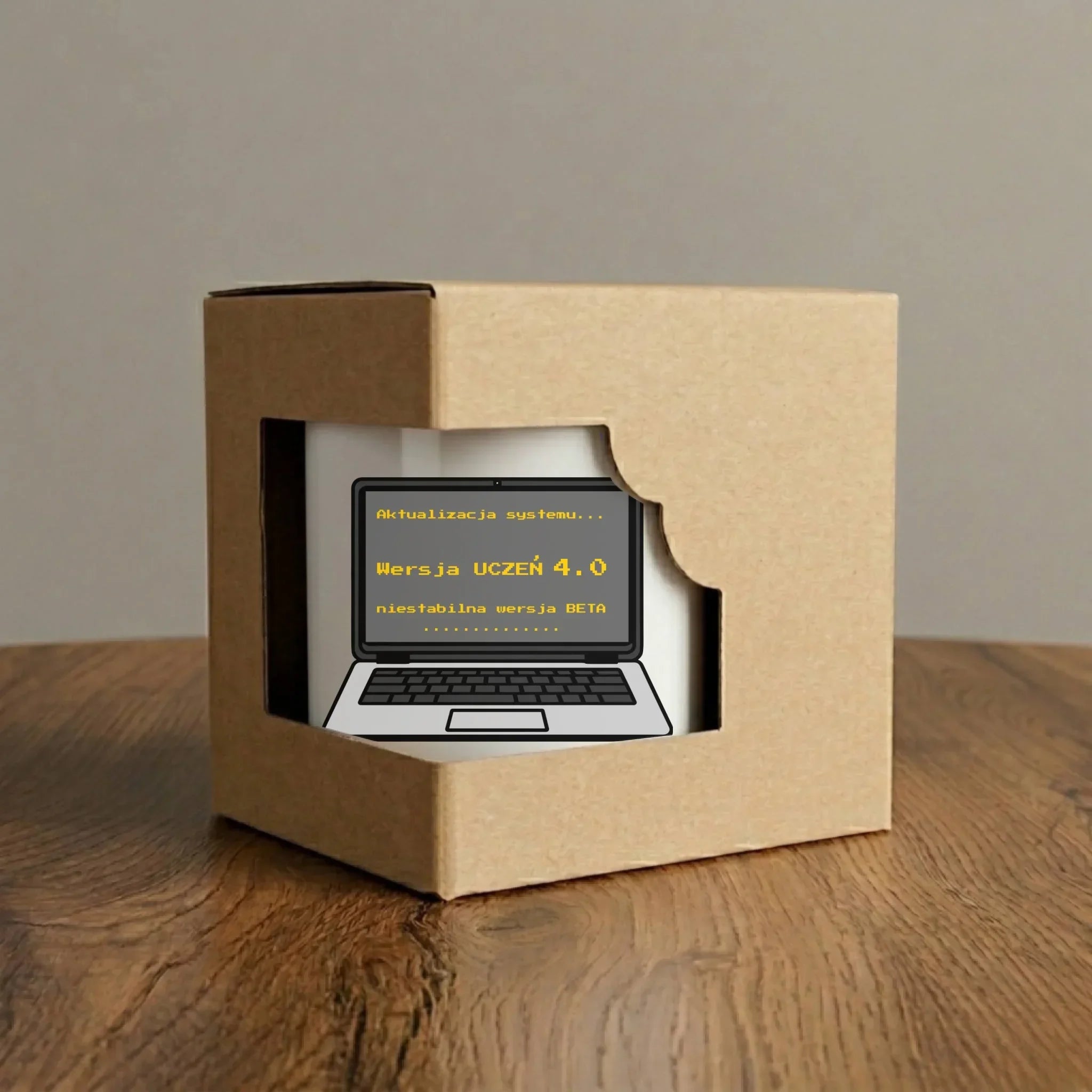 Kubek dla ucznia - Aktualizacja systemu - powrót do szkoły - personalizowany SZ16 - StoryCups.pl