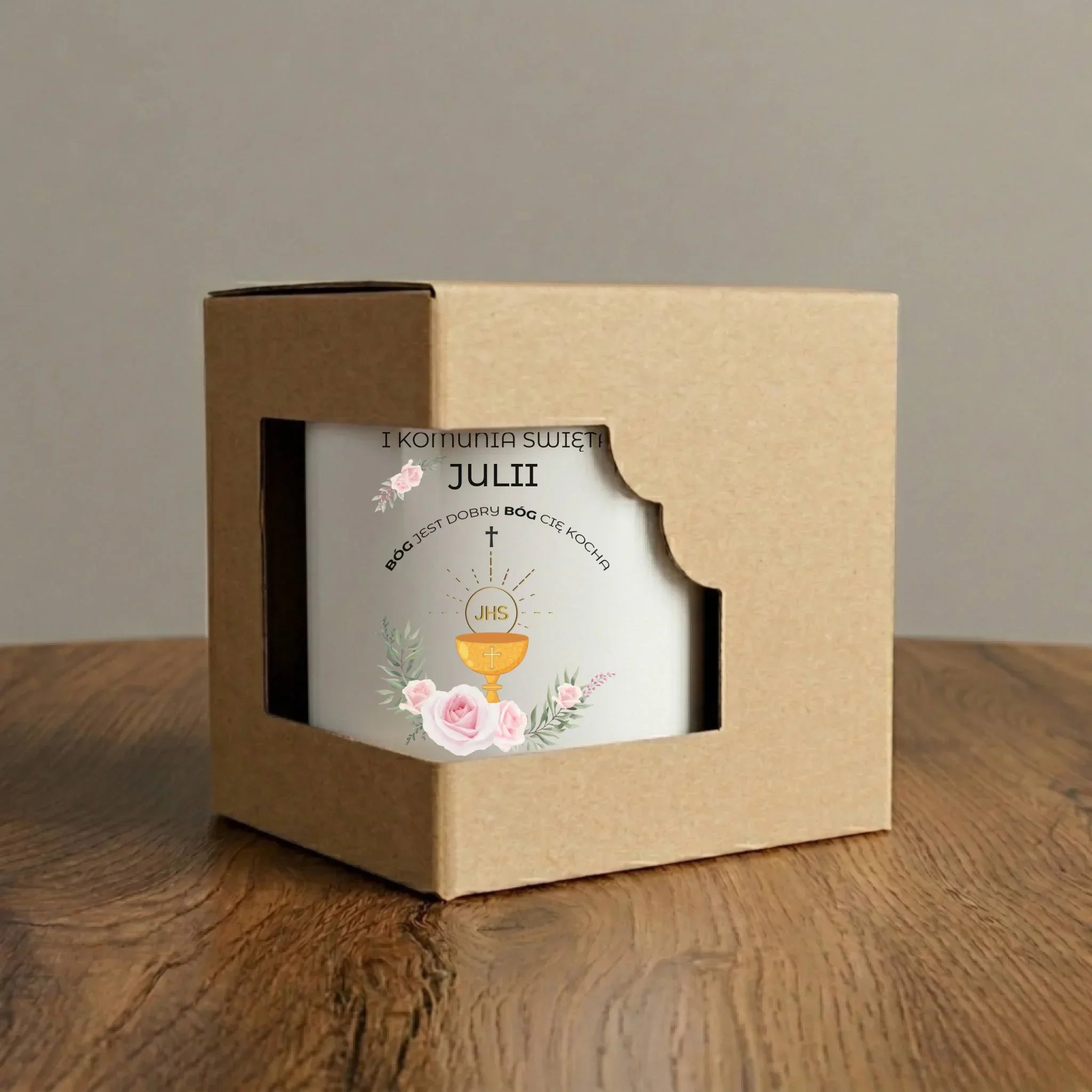 Kubek | Prezent na Pierwszą Komunię Świętą - personalizowany PK01 - StoryCups.pl
