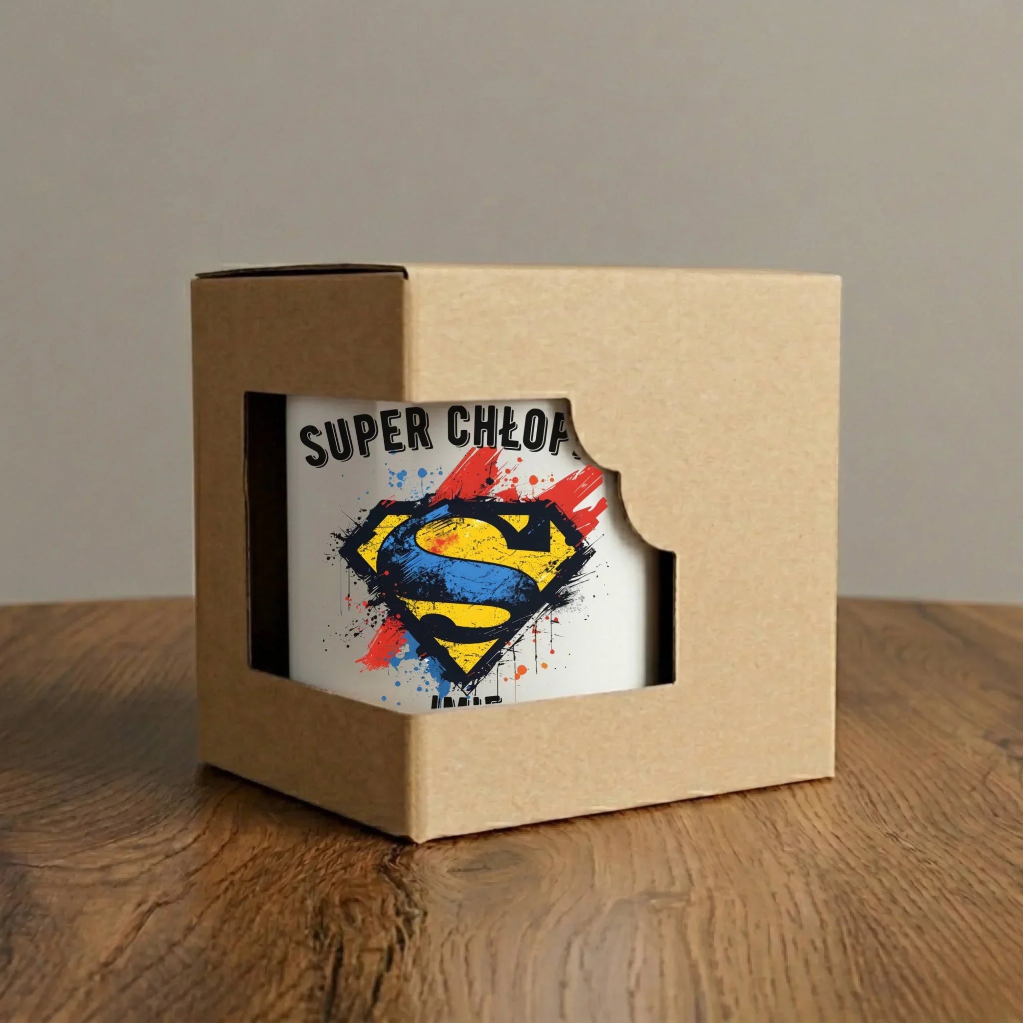 Kubek - prezent na Dzień Chłopaka - Super Chłopak - personalizowany DCH18 - StoryCups.pl