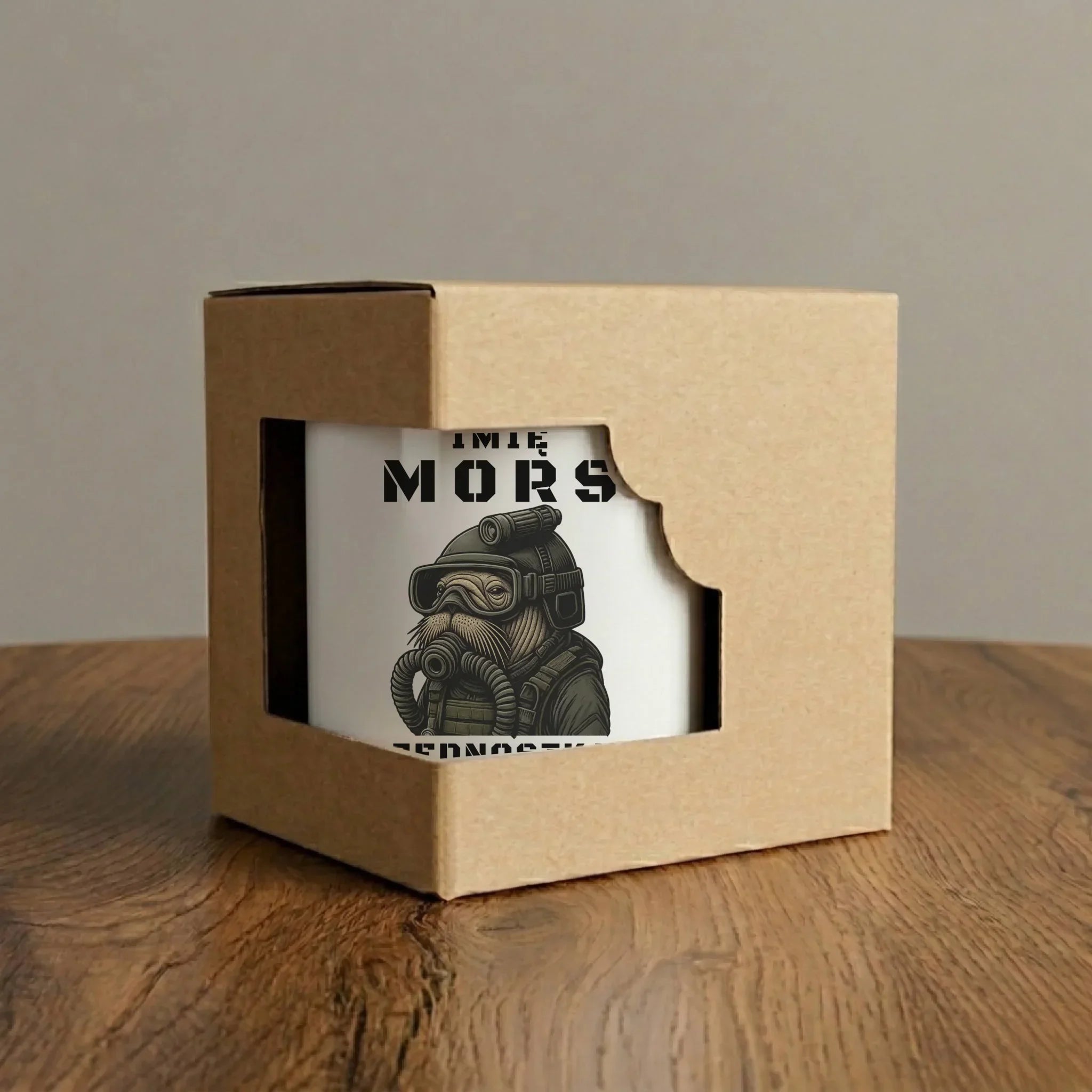 Kubek - prezent dla morsa - Mors do zadań specjalnych - personalizowany HM07 - StoryCups.pl