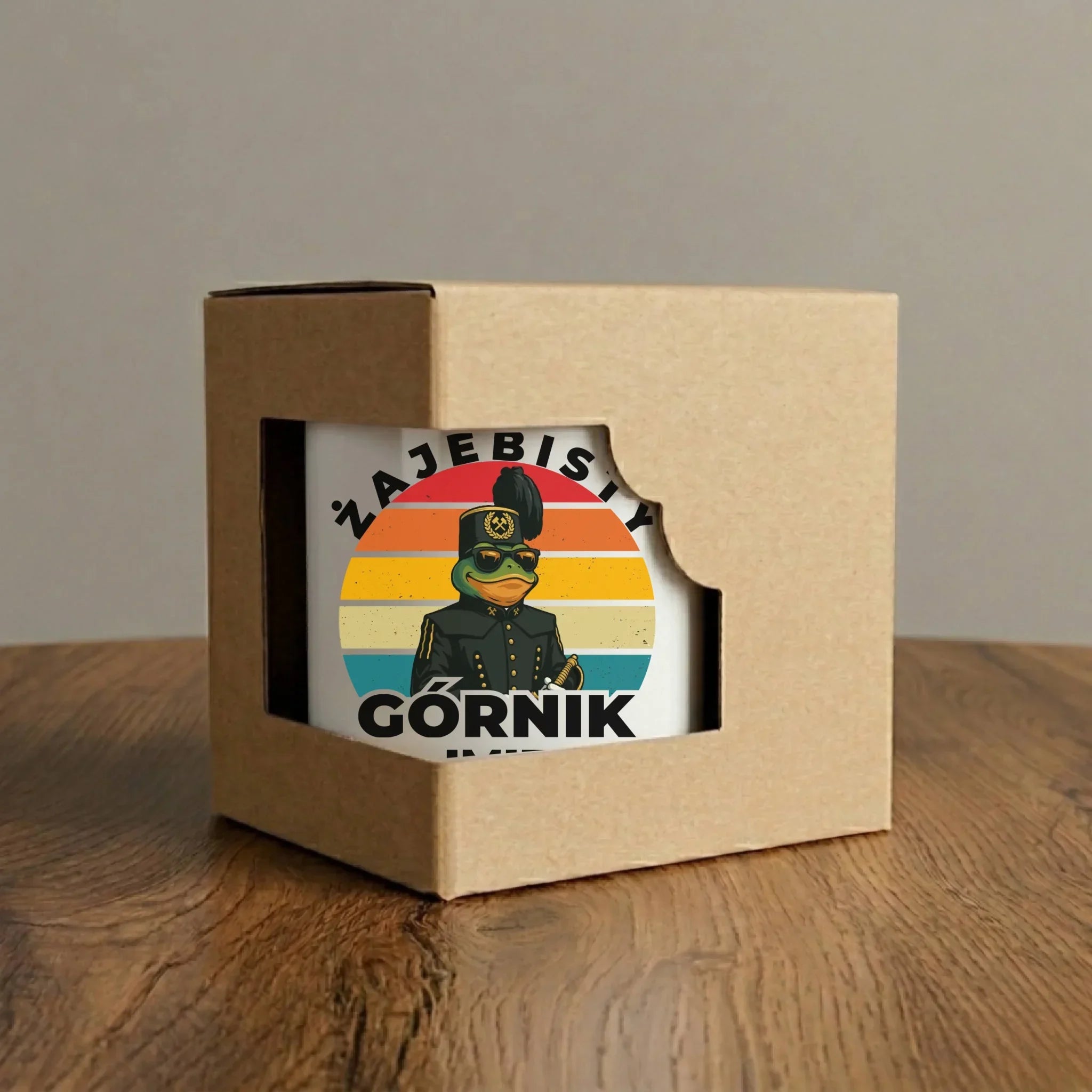 Kubek - prezent dla górnika - Żajebisty górnik - personalizowany G19 - StoryCups.pl
