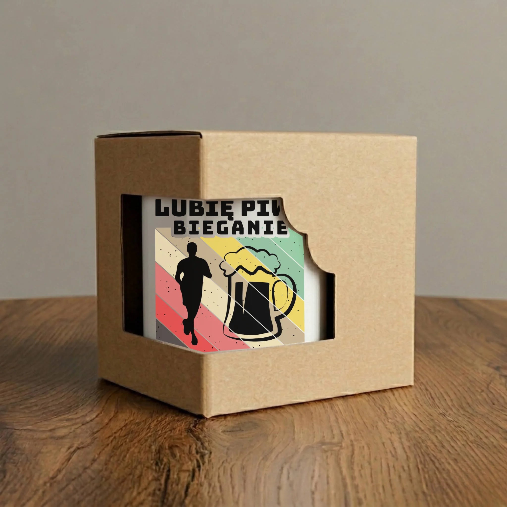 Kubek dla biegacza - Lubię piwo bieganie HB01