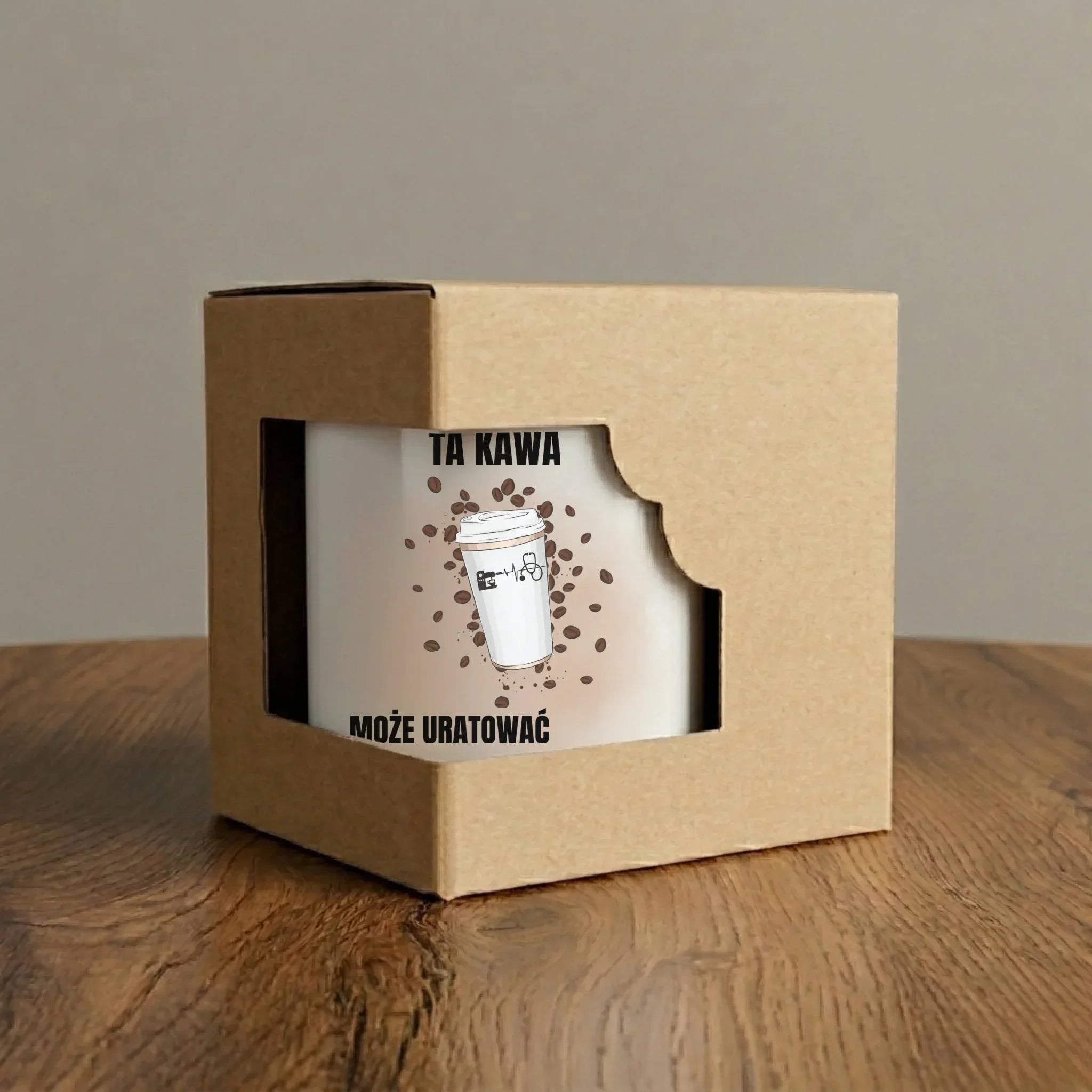 Kubek dla lekarza - Ta kawa może uratować komuś życie L05 - StoryCups.pl