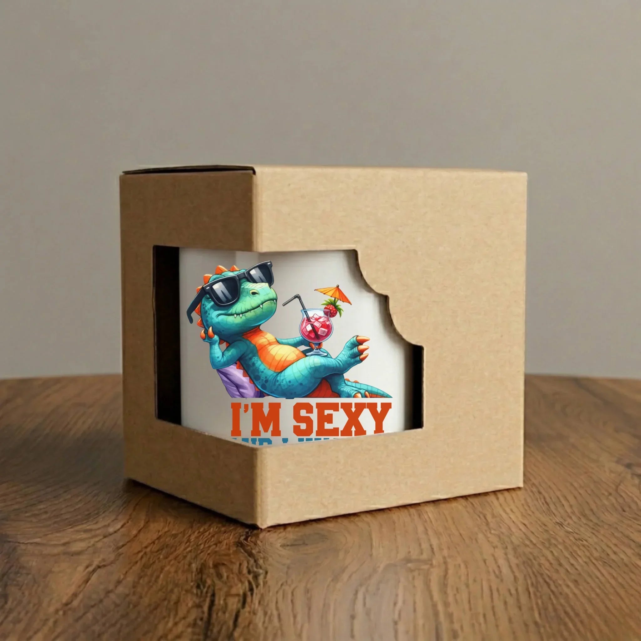Kubek - prezent dla chłopaka - I'm sexy - śmieszny nadruk DCH28 - StoryCups.pl