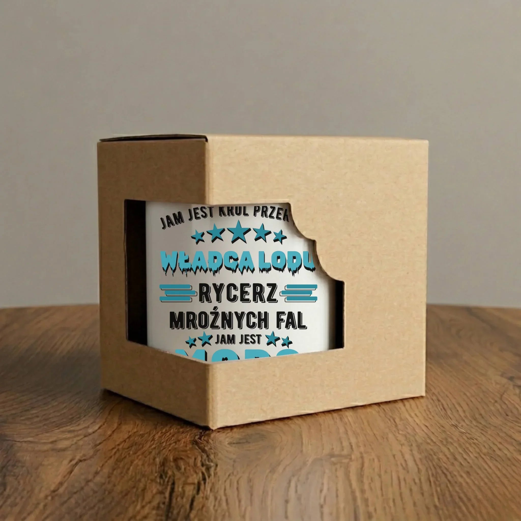 Kubek - prezent dla morsa - Jam jest Król przerębli Jam jest mors HM13 - StoryCups.pl