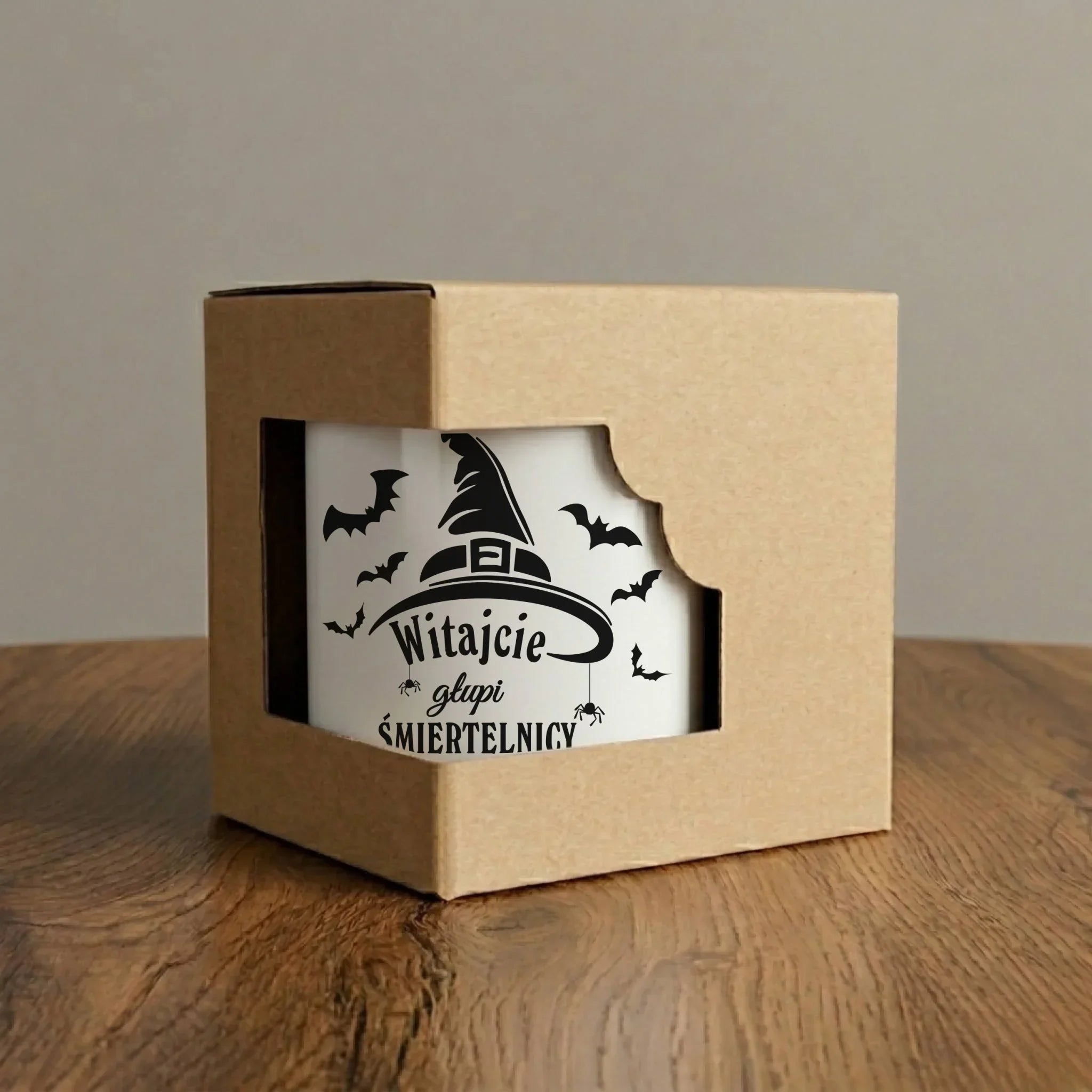 Kubek na Halloween - Witajcie głupi śmiertelnicy HL23 - StoryCups.pl