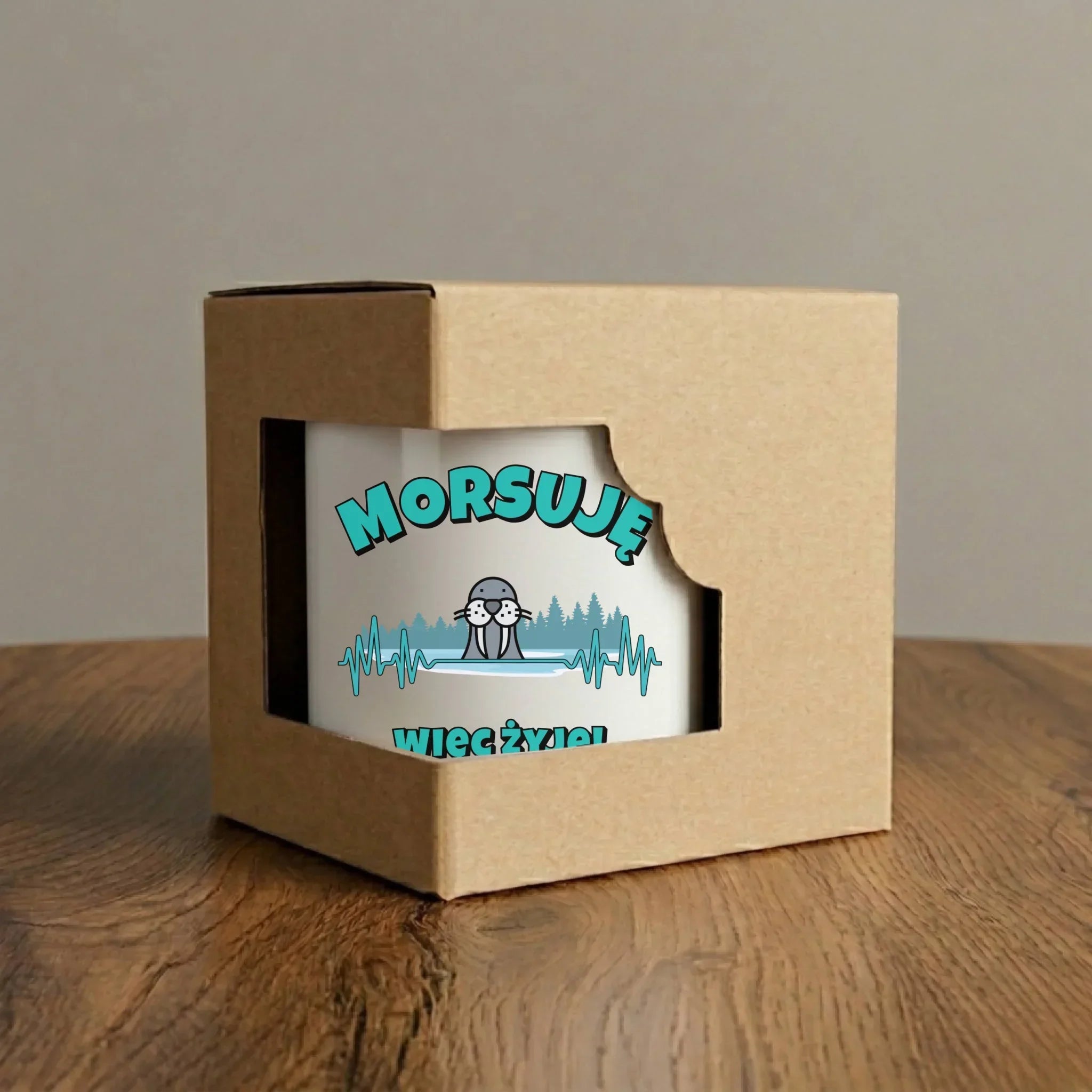 Kubek - prezent dla morsa - Morsuję więc żyję - Mors HM02 - StoryCups.pl