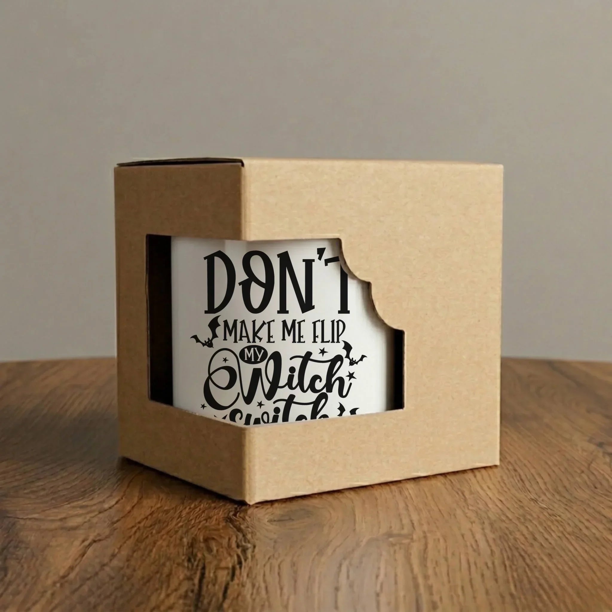Kubek na Halloween - Don't make me flip my witch switch - śmieszny HL11 - StoryCups.pl