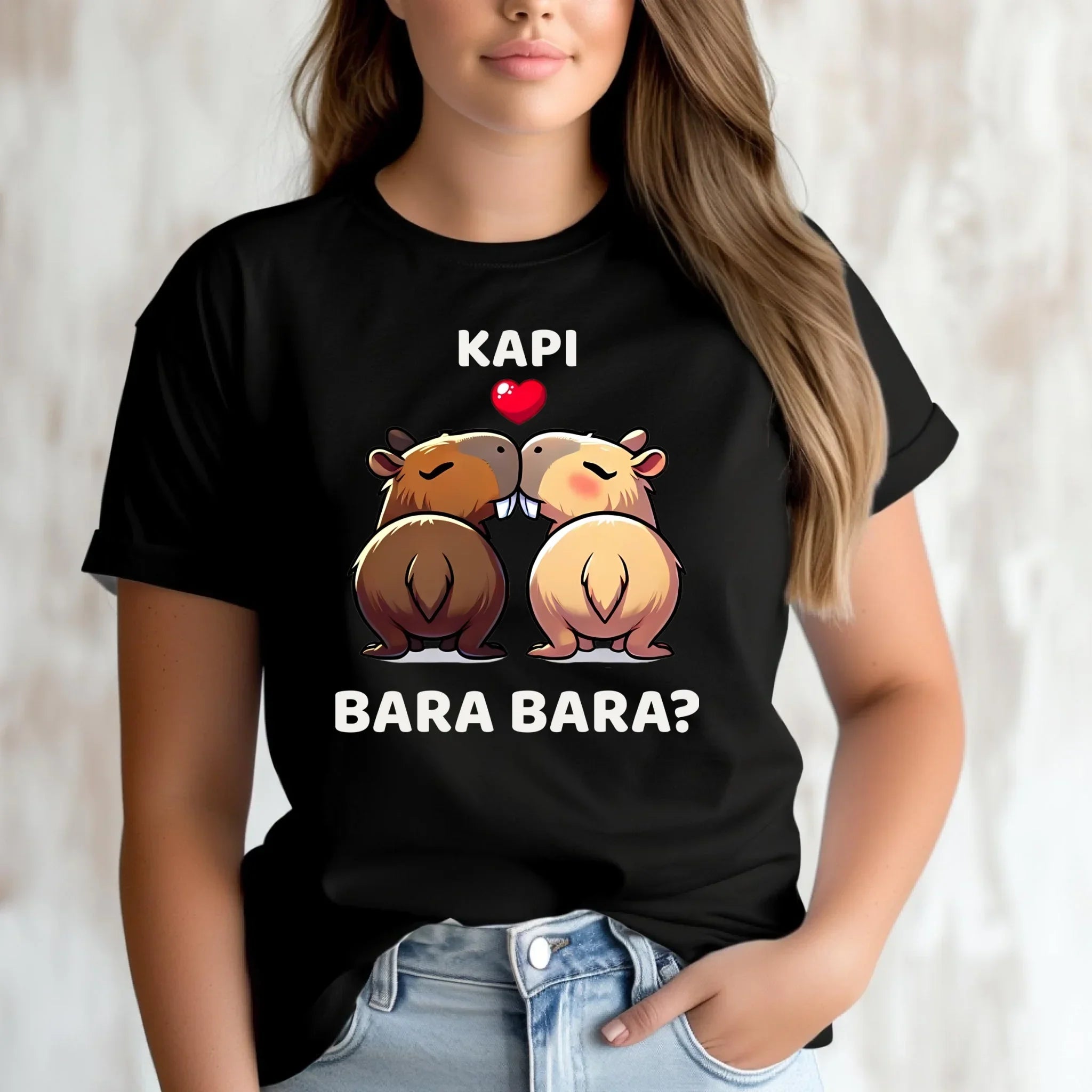 Koszulka damska - Kapibara bara bara W86 - StoryCups.pl