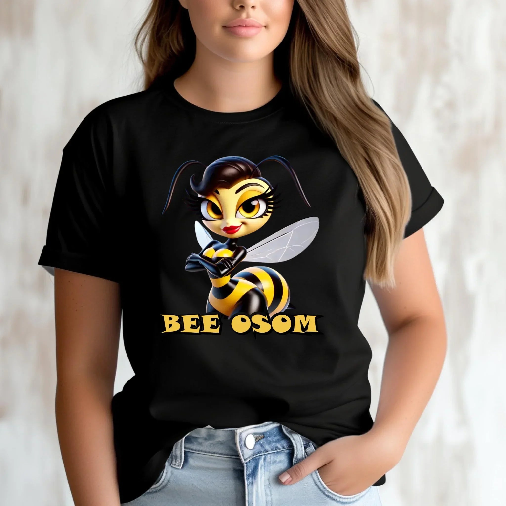 Koszulka damska - Bee Osom - Jestem niesamowita DZ11 - StoryCups.pl
