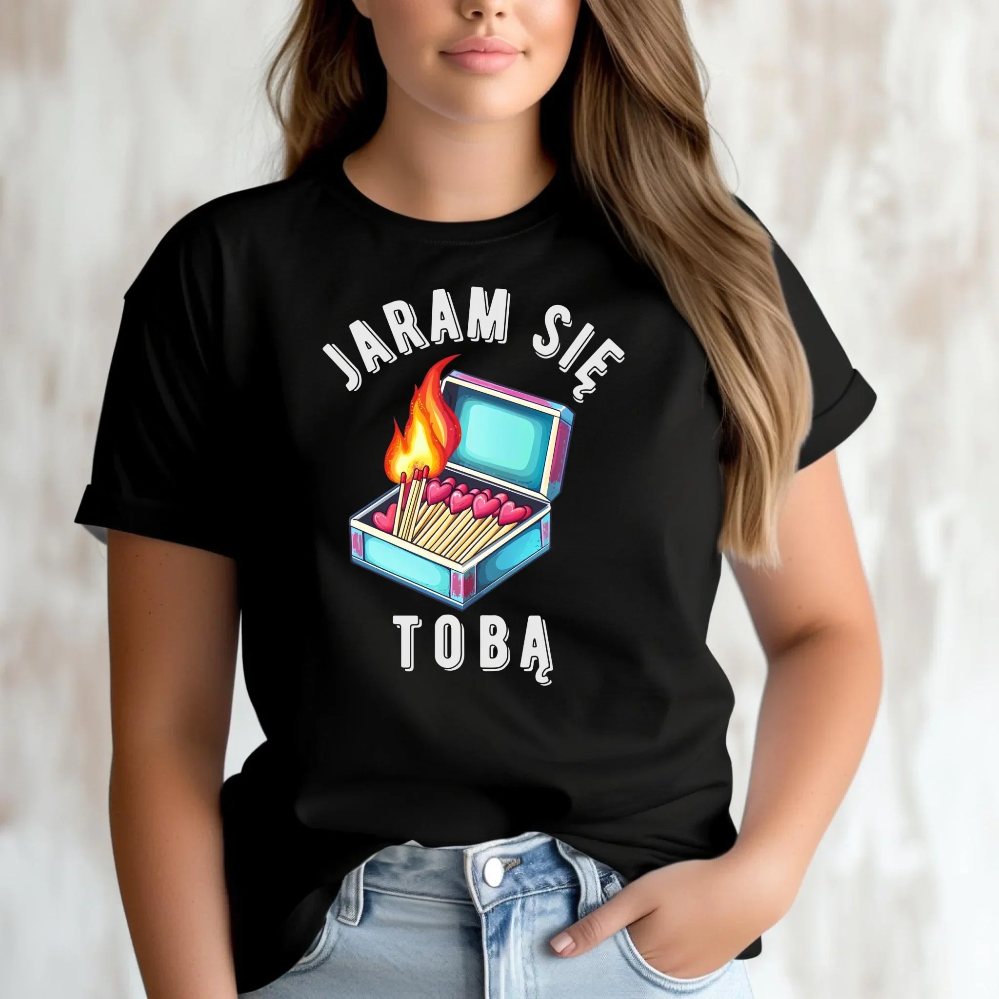 Koszulka damska - Jaram się Tobą W39 - StoryCups.pl
