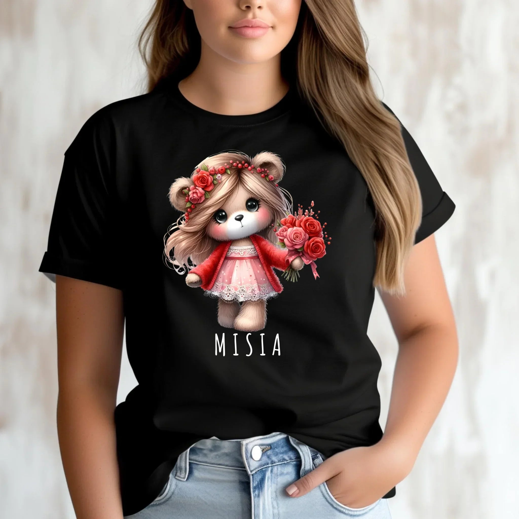 Koszulka damska - Misia W35 - StoryCups.pl