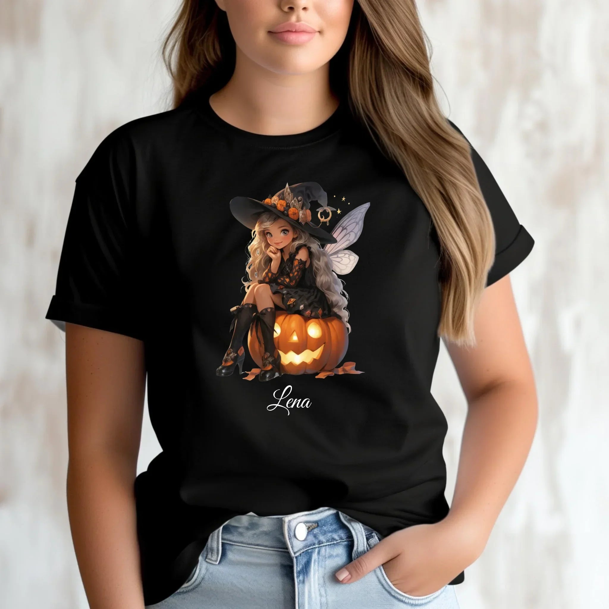 Koszulka na Halloween - Wróżka - wybierz postać - personalizowana HL02 - StoryCups.pl