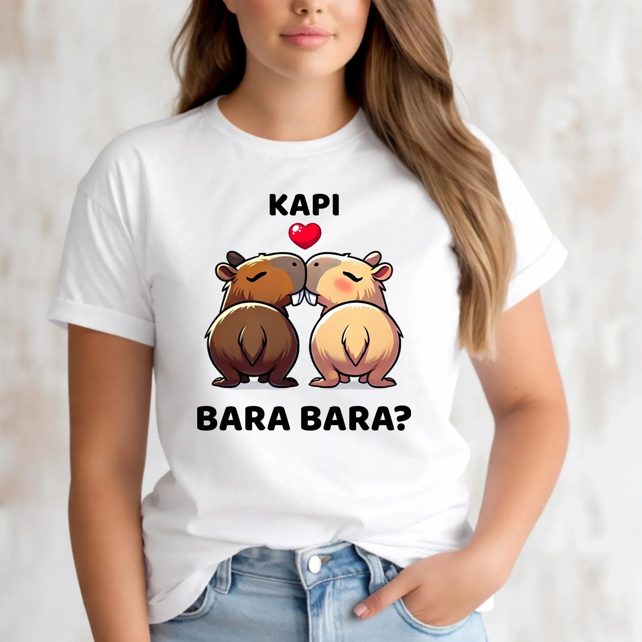 Koszulka damska - Kapibara bara bara W86 - StoryCups.pl