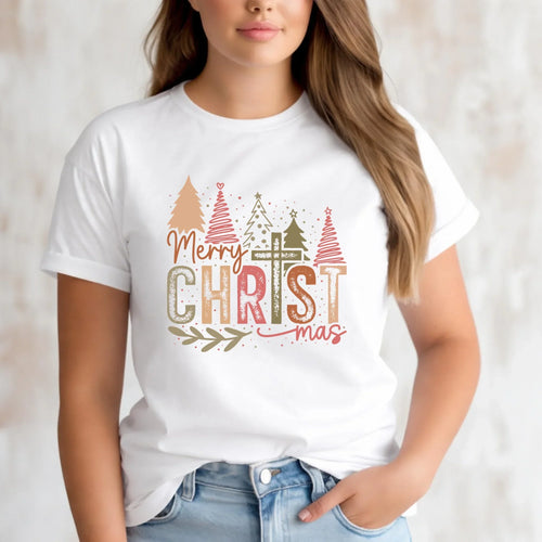 Koszulka damska świąteczna - Merry Christmas BN01 - StoryCups.pl