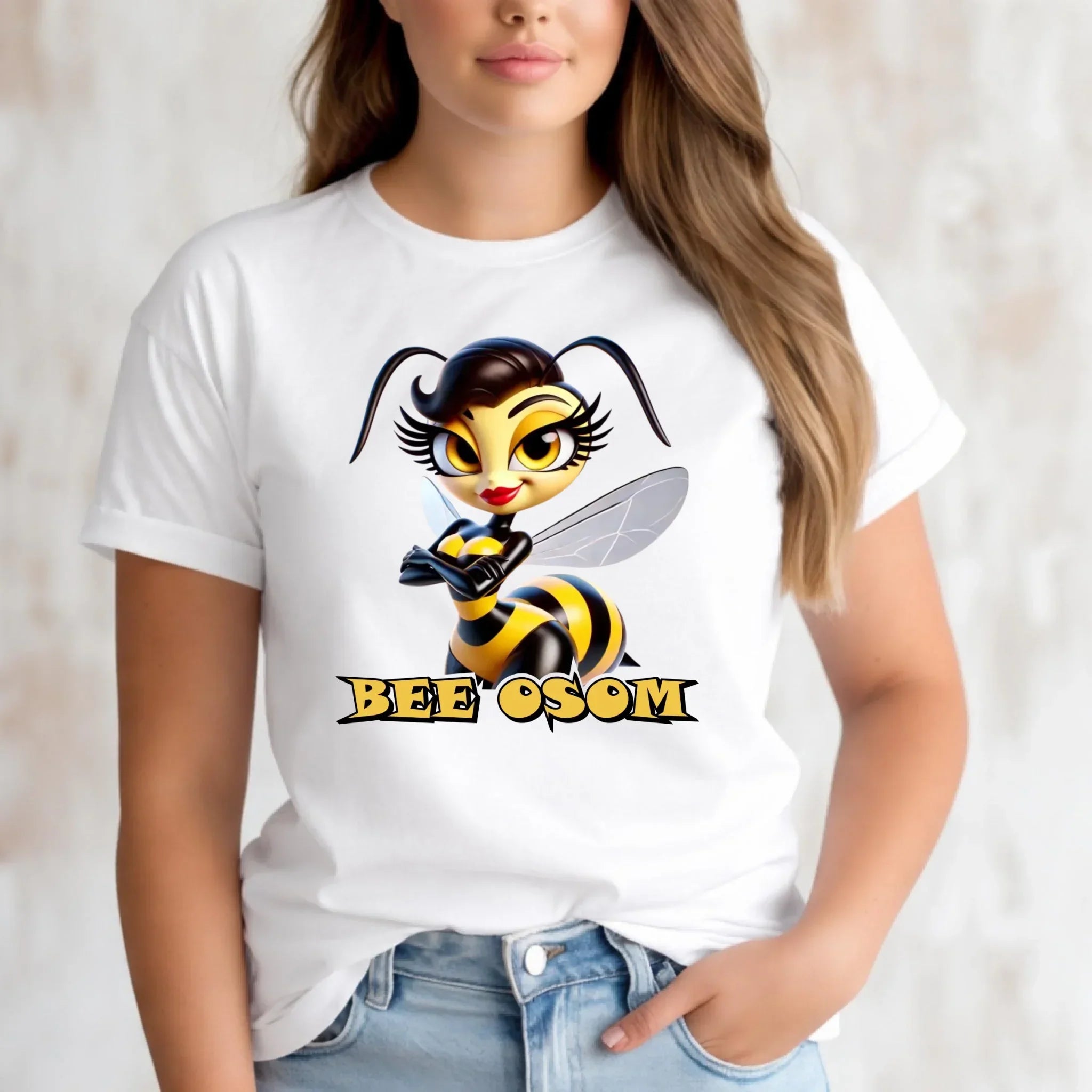 Koszulka damska - Bee Osom - Jestem niesamowita DZ11 - StoryCups.pl