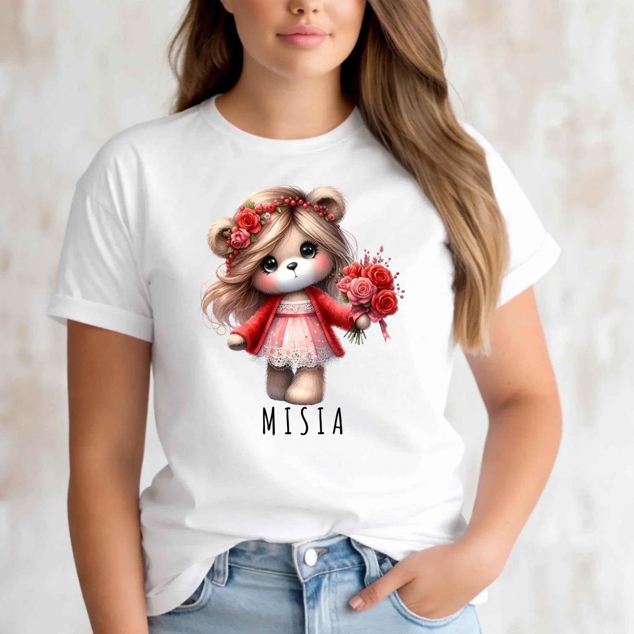 Koszulka damska - Misia W35 - StoryCups.pl