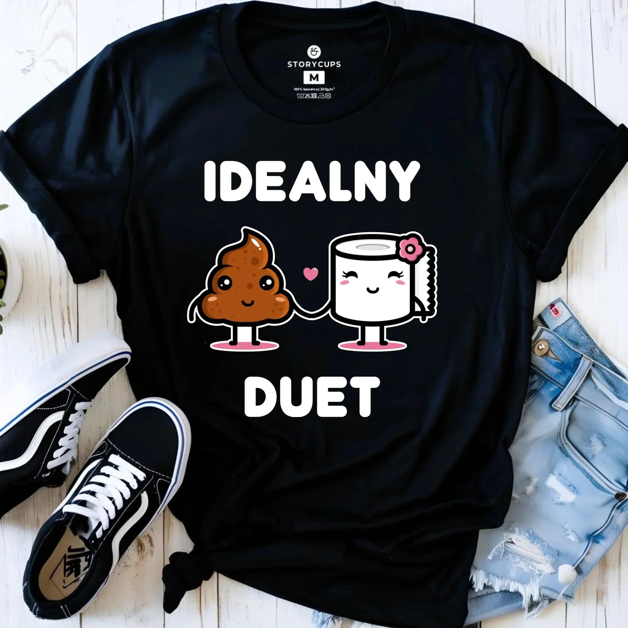Koszulka damska - Idealny Duet W92 - StoryCups.pl