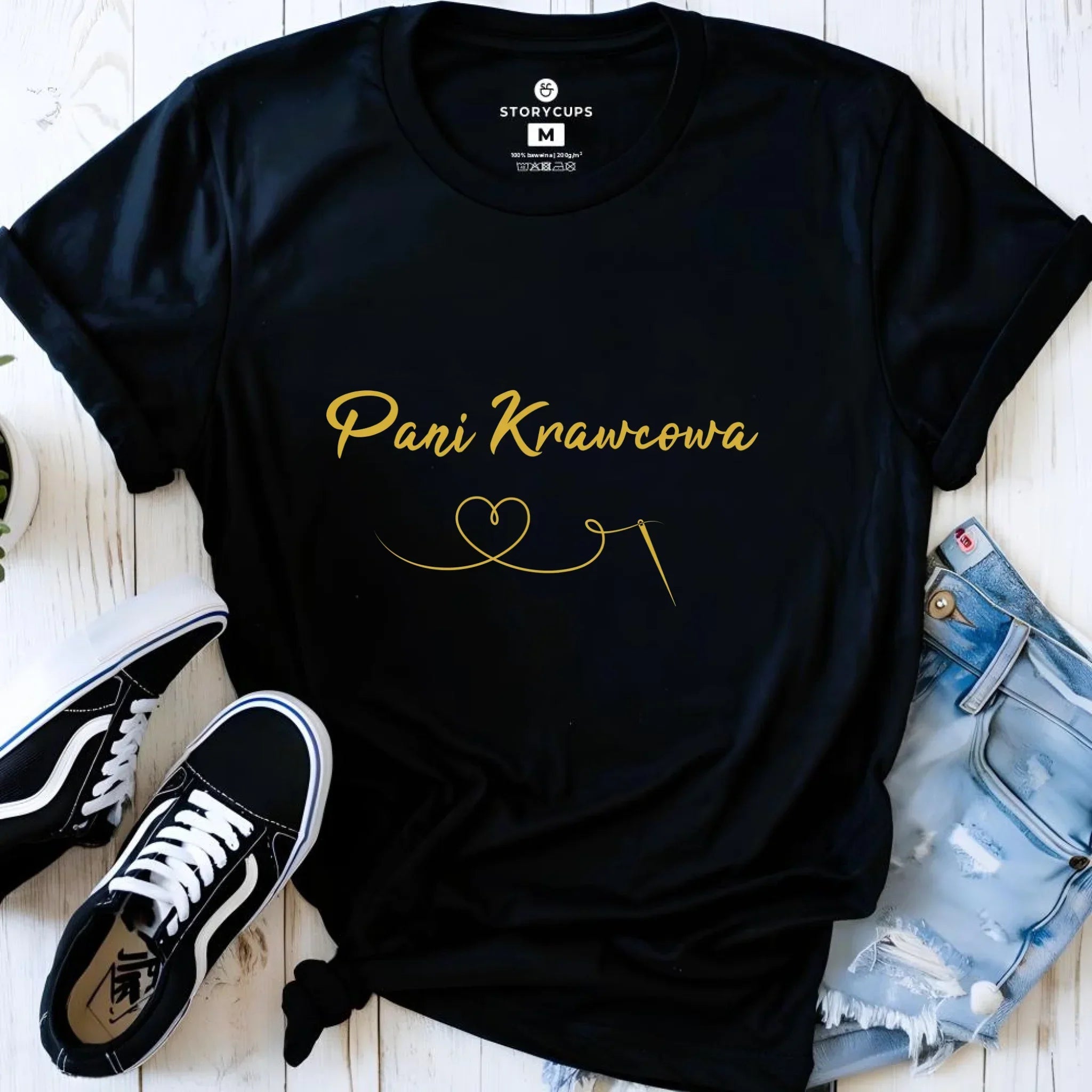 Koszulka damska szyciowa dla krawcowej - Pani Krawcowa HS30 - StoryCups.pl