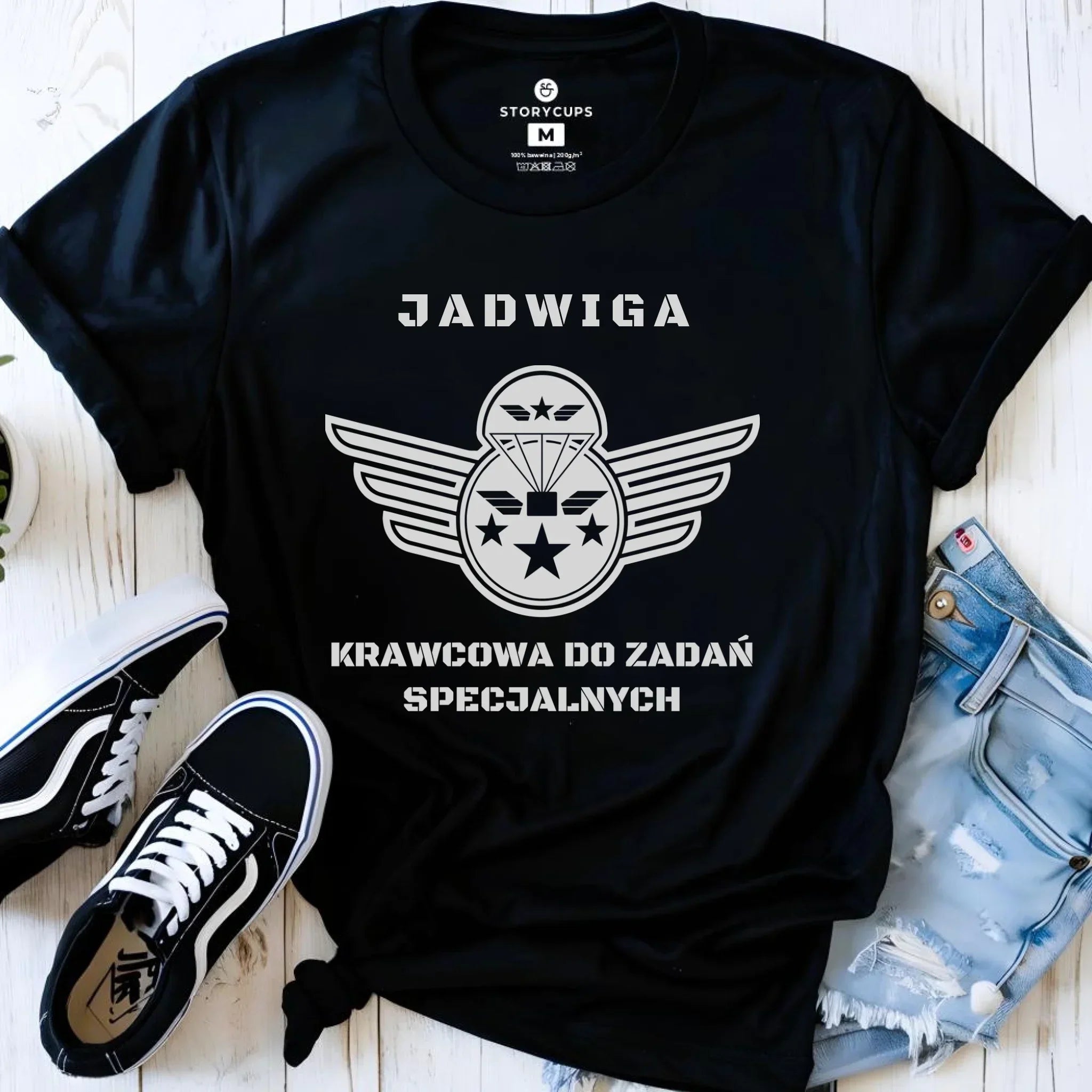 Koszulka damska szyciowa dla krawcowej - Krawcowa do zadań specjalnych HS38 - StoryCups.pl